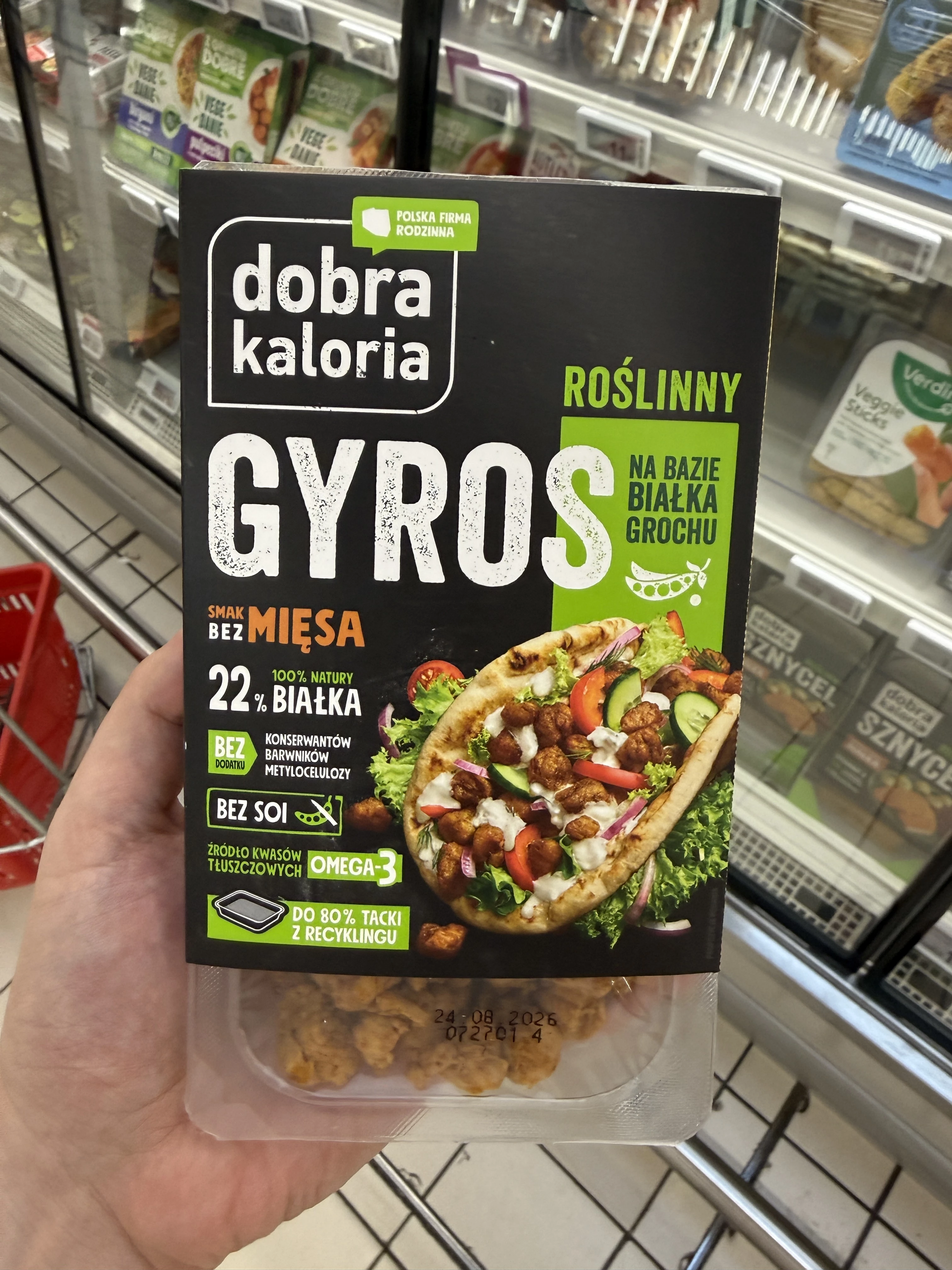 Dobra Kaloria Gyros roślinny na bazie grochu | 150g