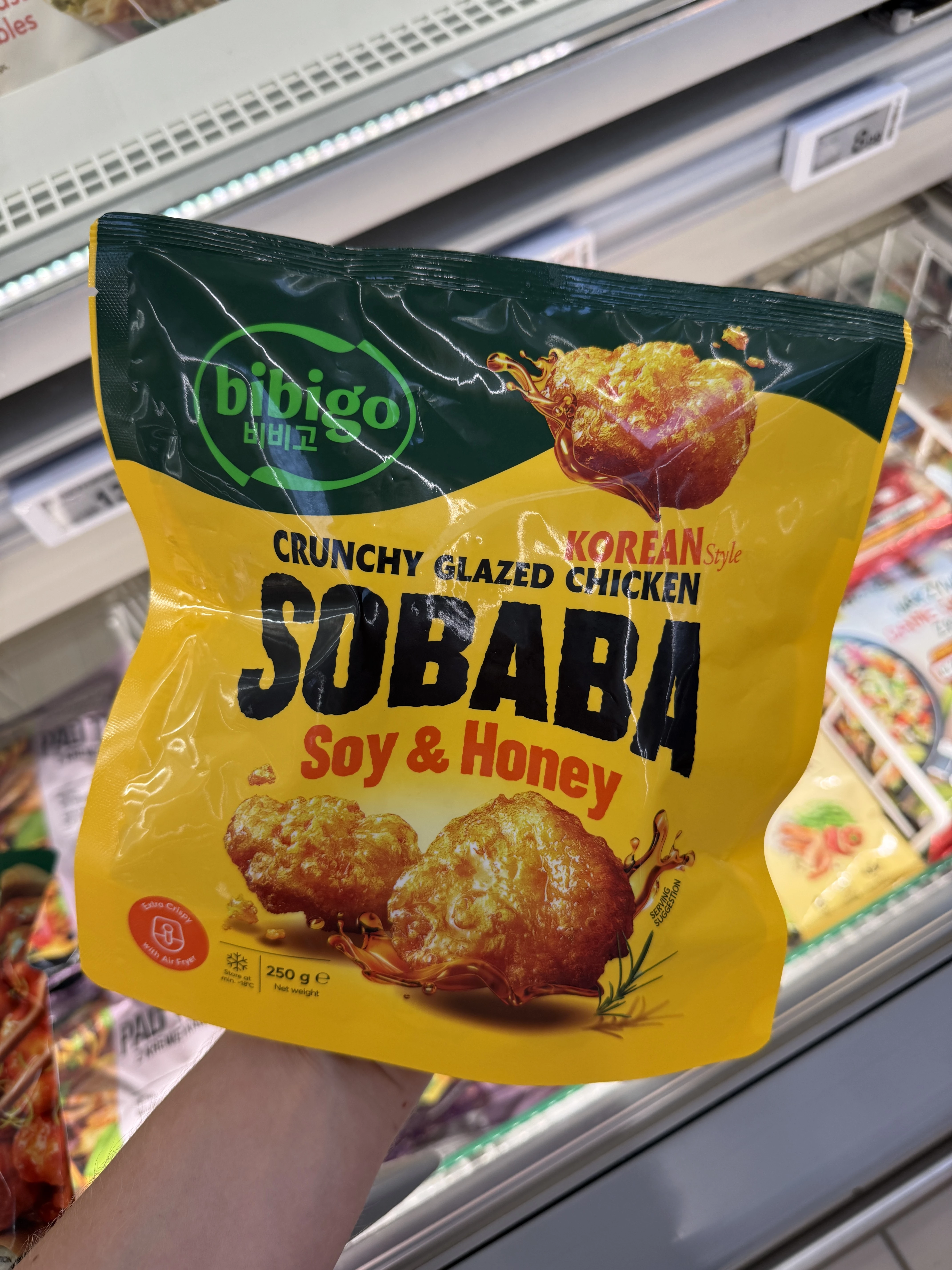 Bibigo Sobaba Crunchy Glazed Chicken Soy & Honey | 250g
