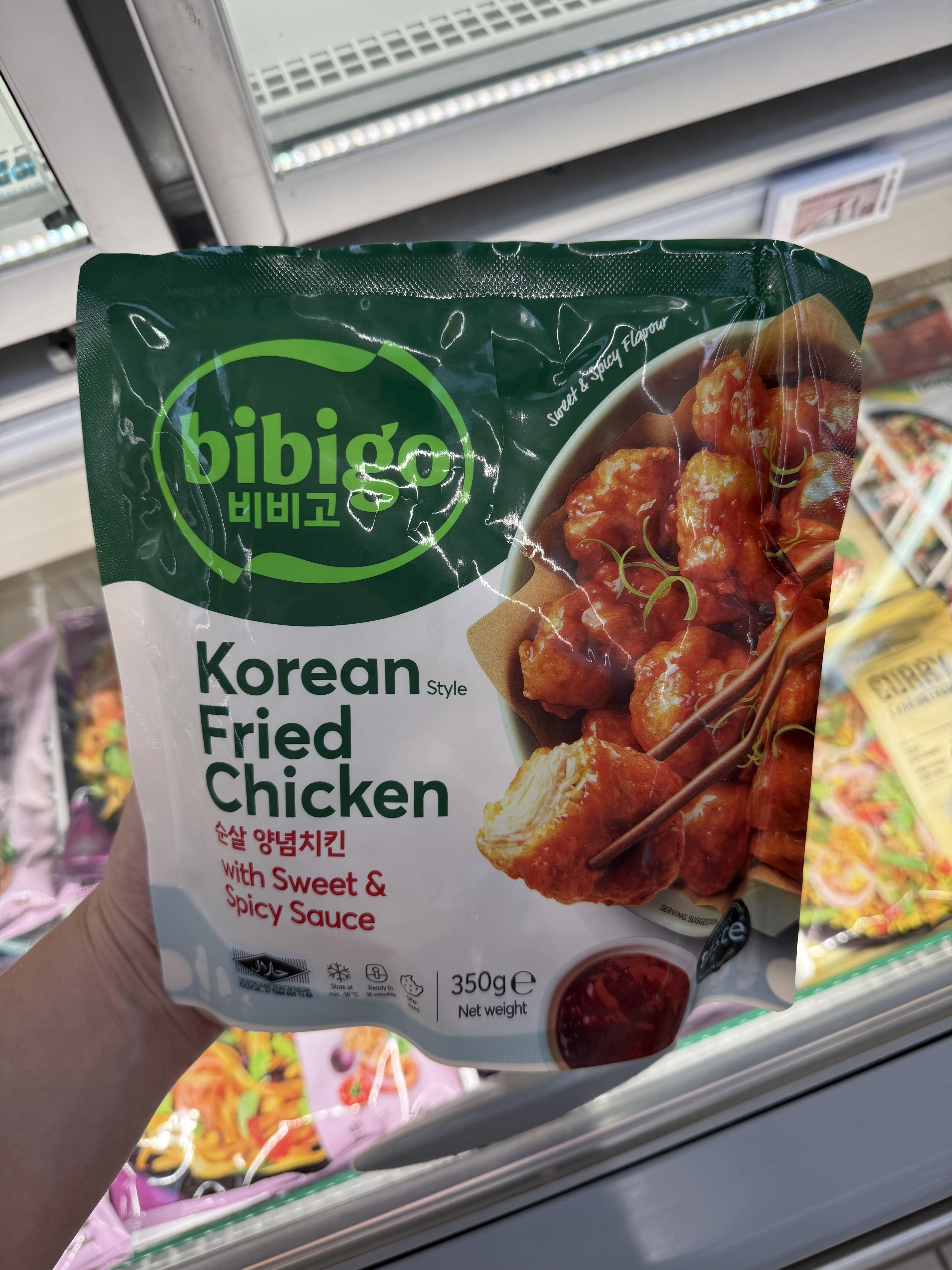 Bibigo Korean Style Fried Chicken Sweet & Spicy | 350g