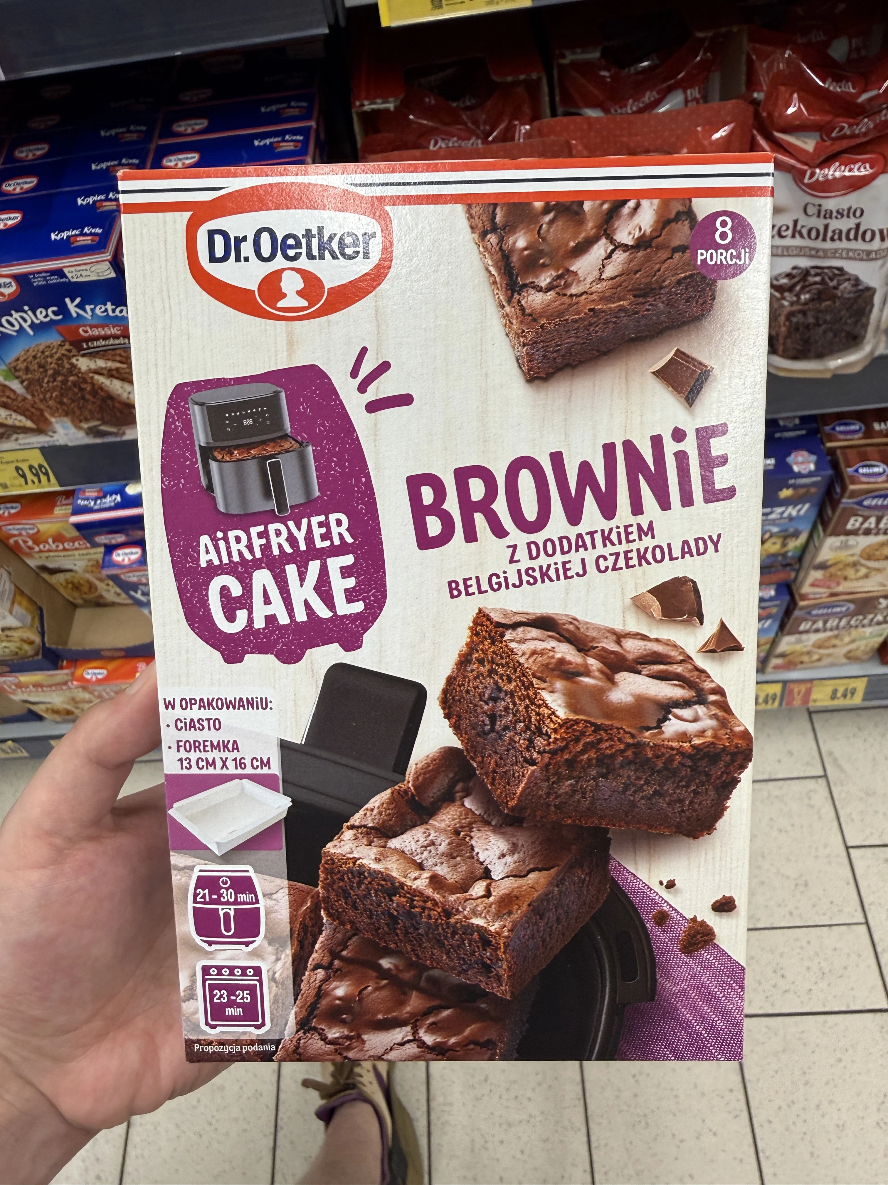 Dr. Oetker Brownie Air Fryer Cake | 242g
