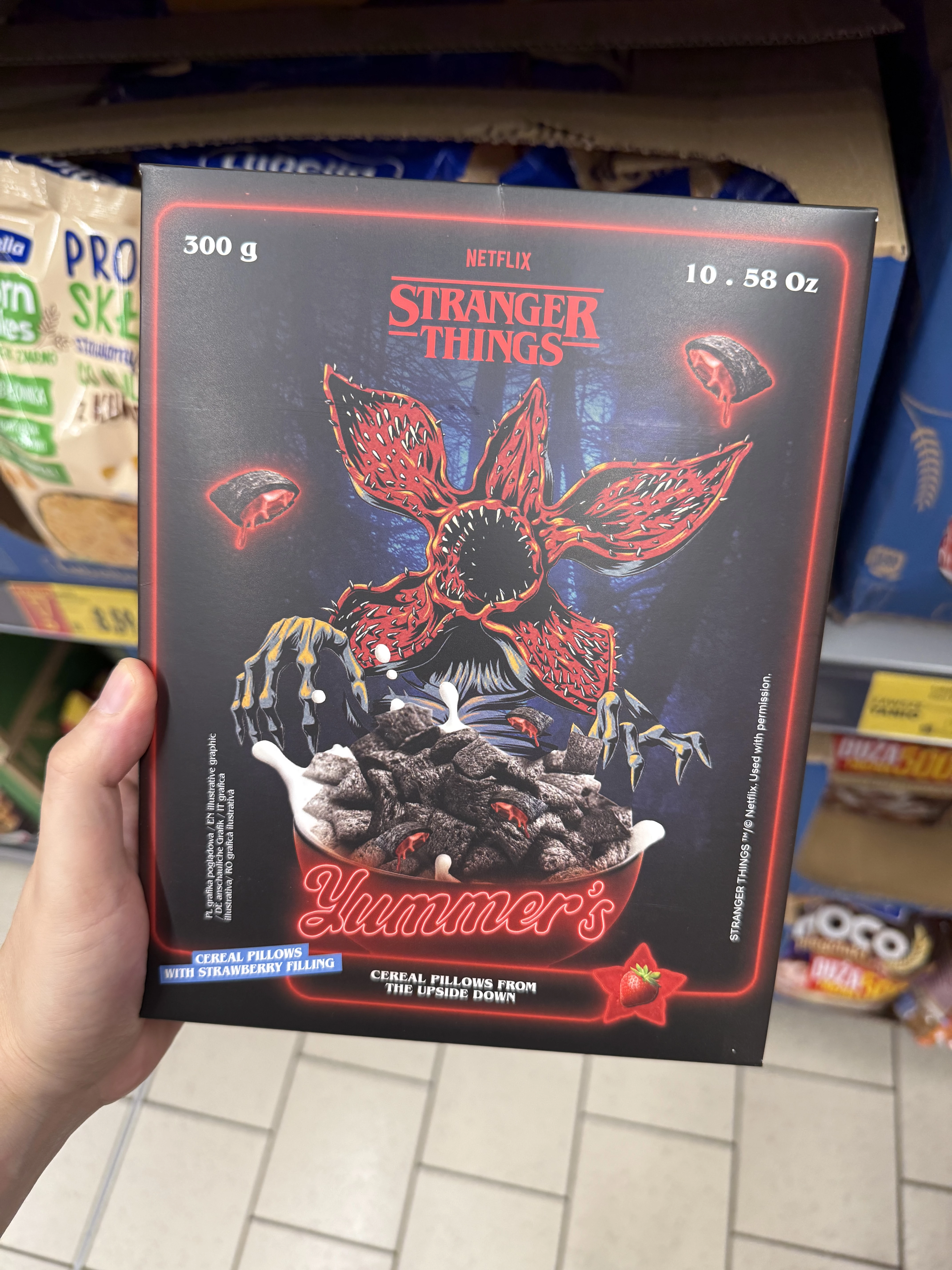 Yummer’s Cereals Strawberry Stranger Things | 300g