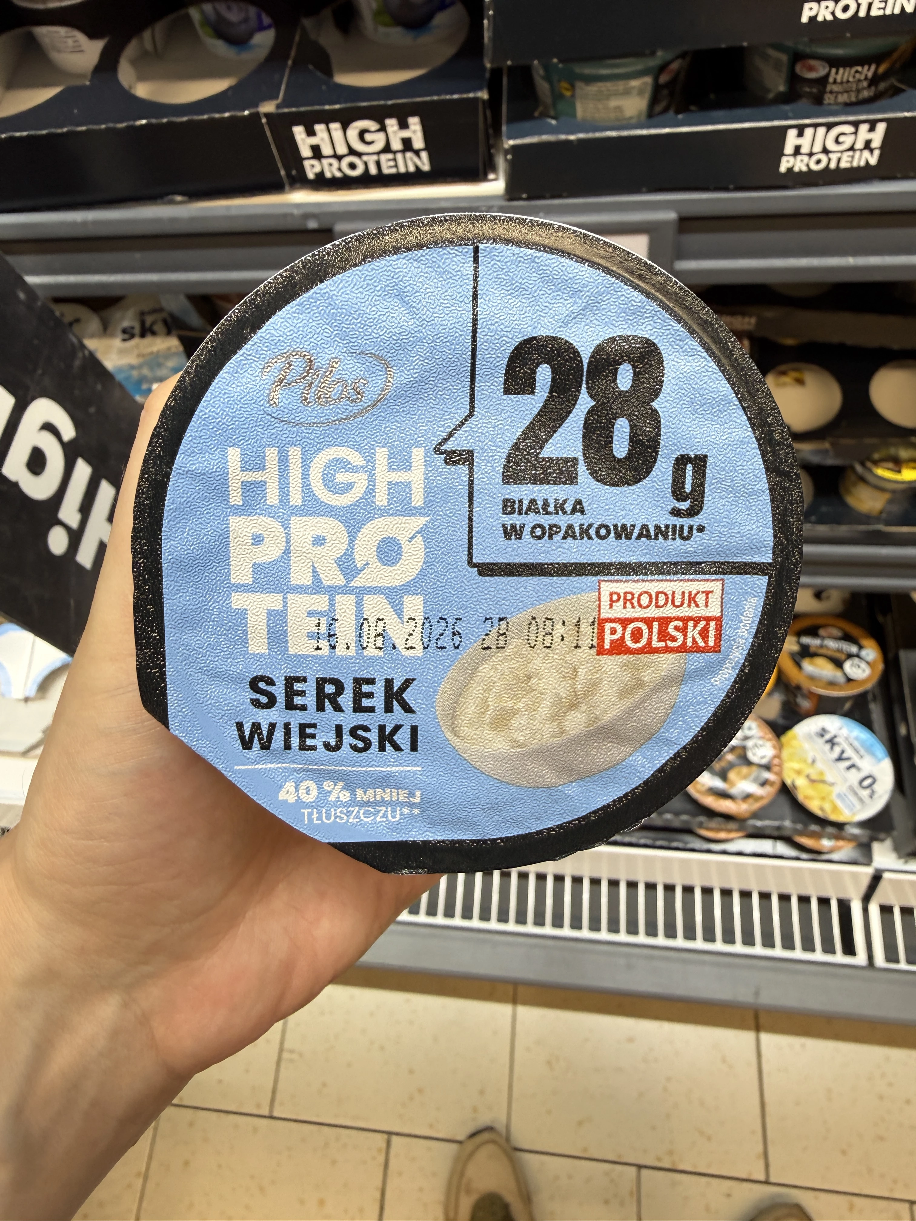 Pilos High Protein Serek Wiejski | 200g