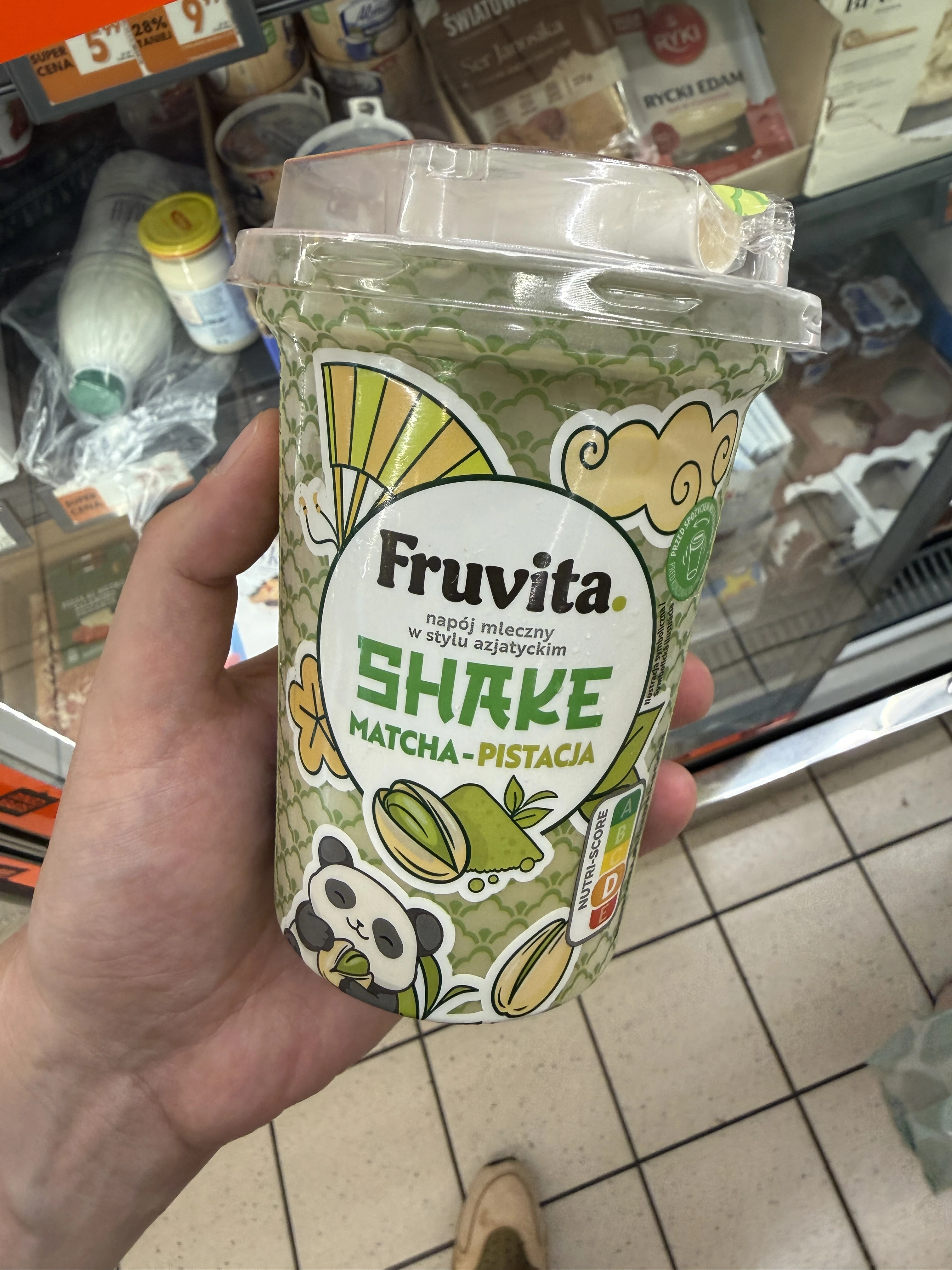 Fruvita Shake Matcha-Pistacja | 350g / 335ml