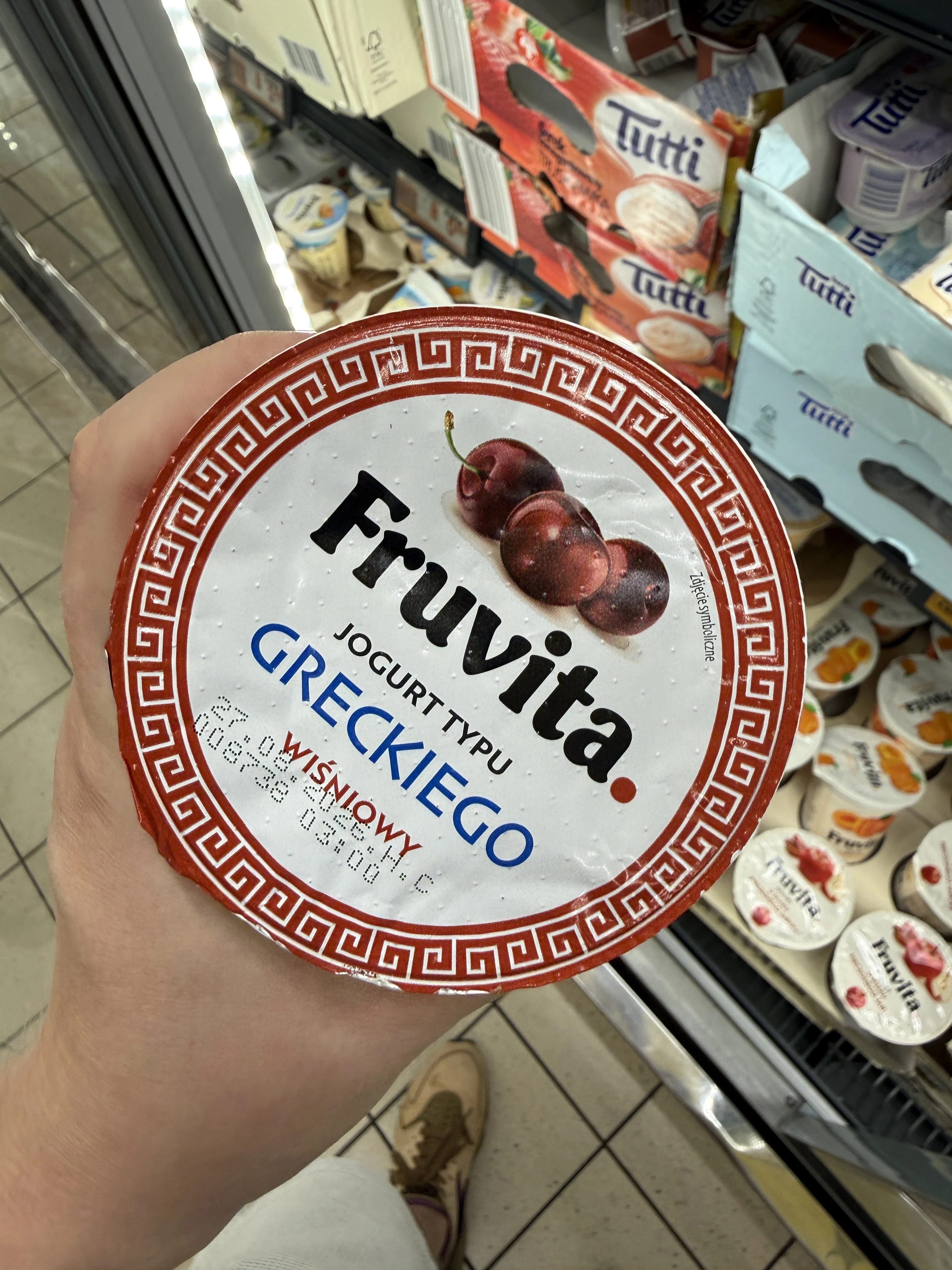 Fruvita Jogurt Typu Greckiego Wiśniowy | 400g