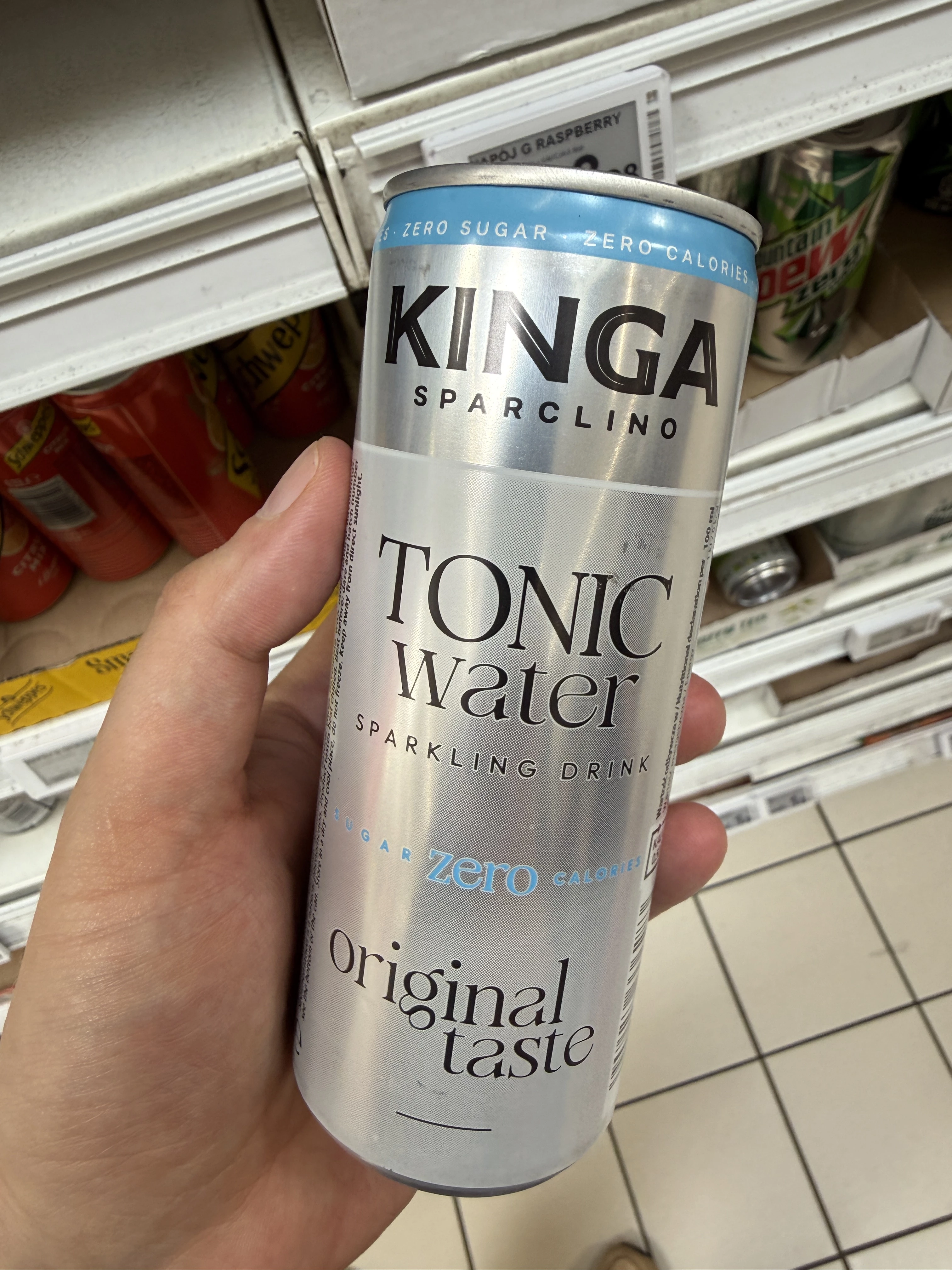 Kinga Sparclino Tonic Water Original Zero | 250ml