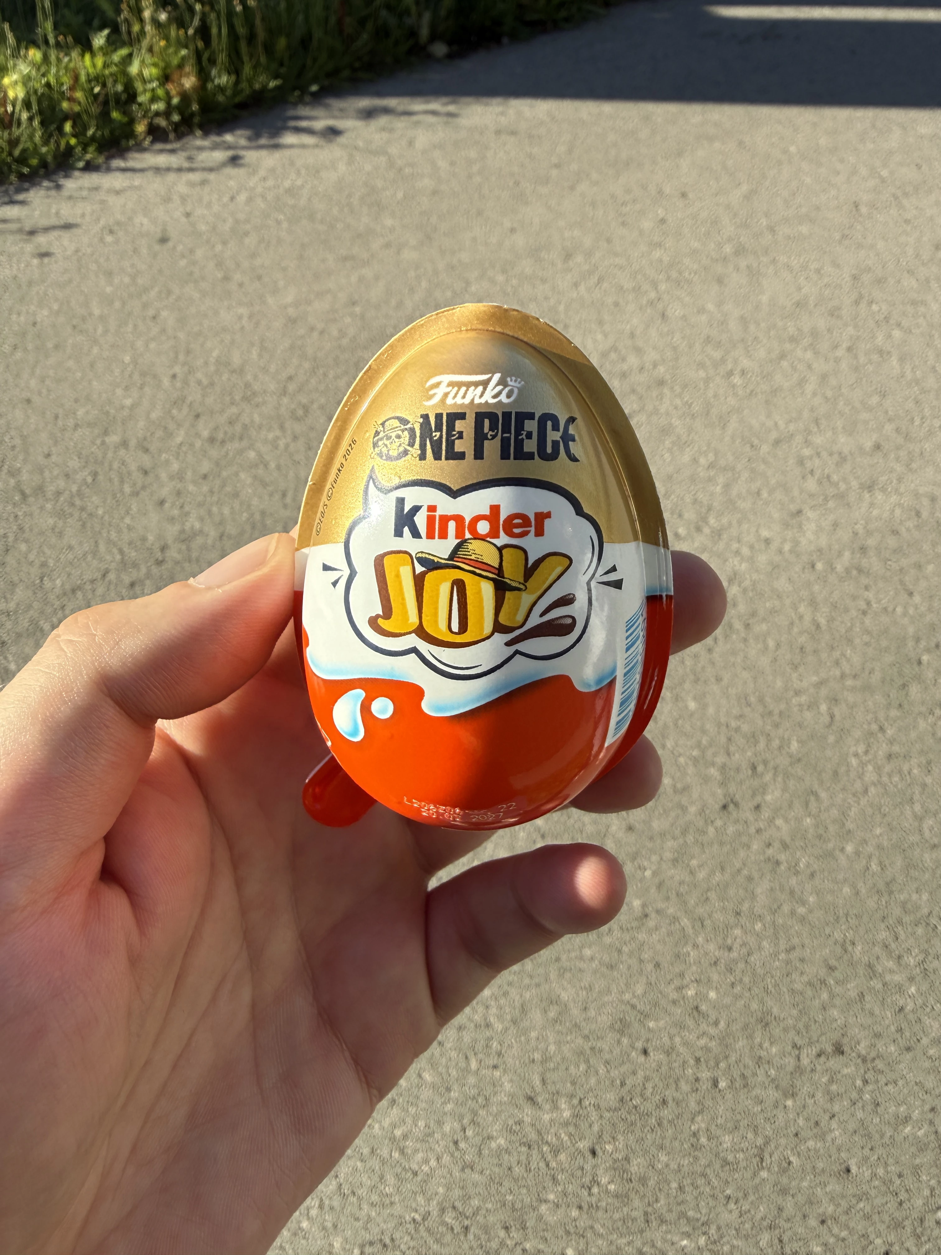 Kinder Joy Funko One Piece słomkowy kapelusz Monkey D. Luffy | 20g