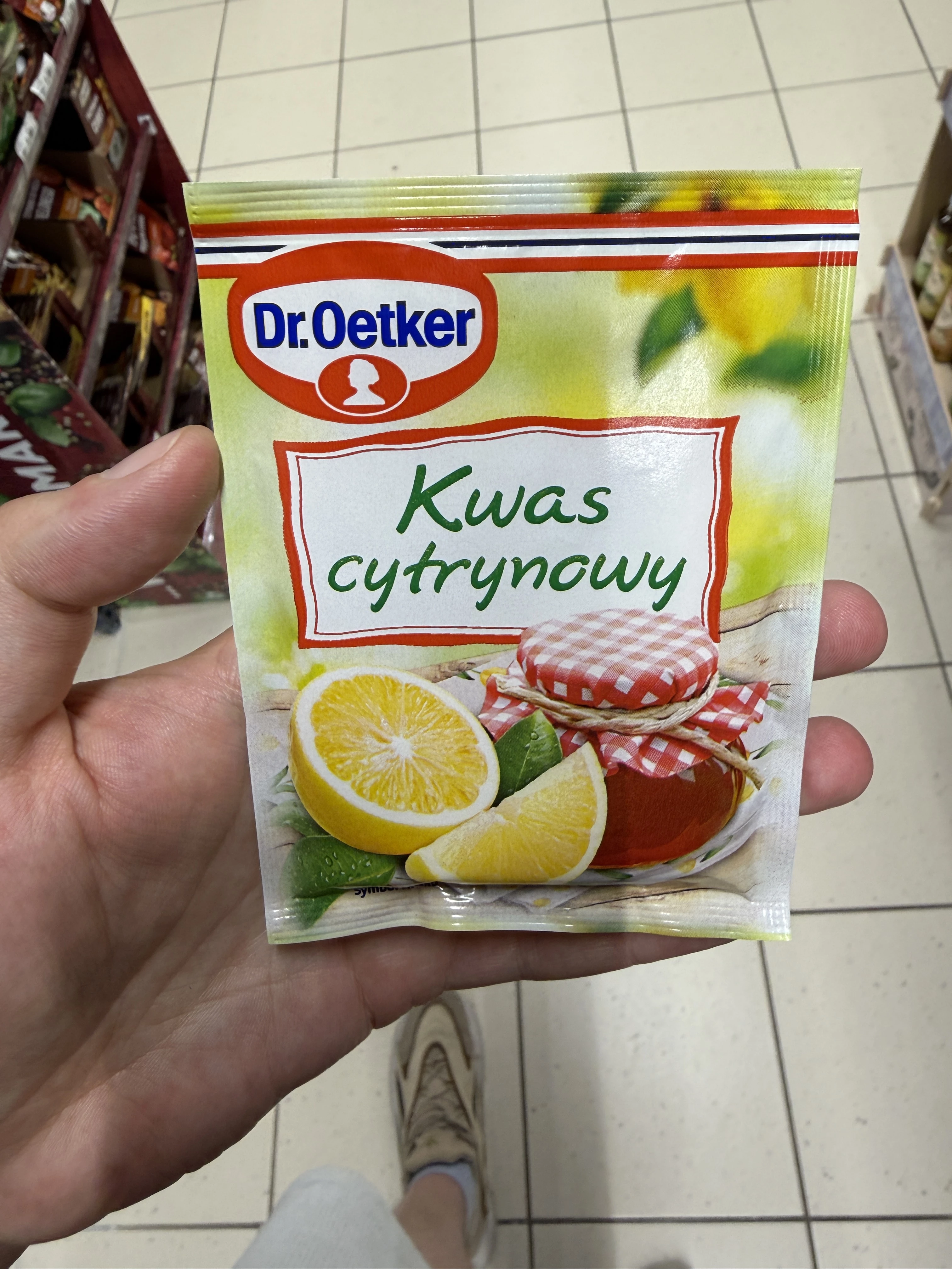 Dr. Oetker Kwas cytrynowy | 20g