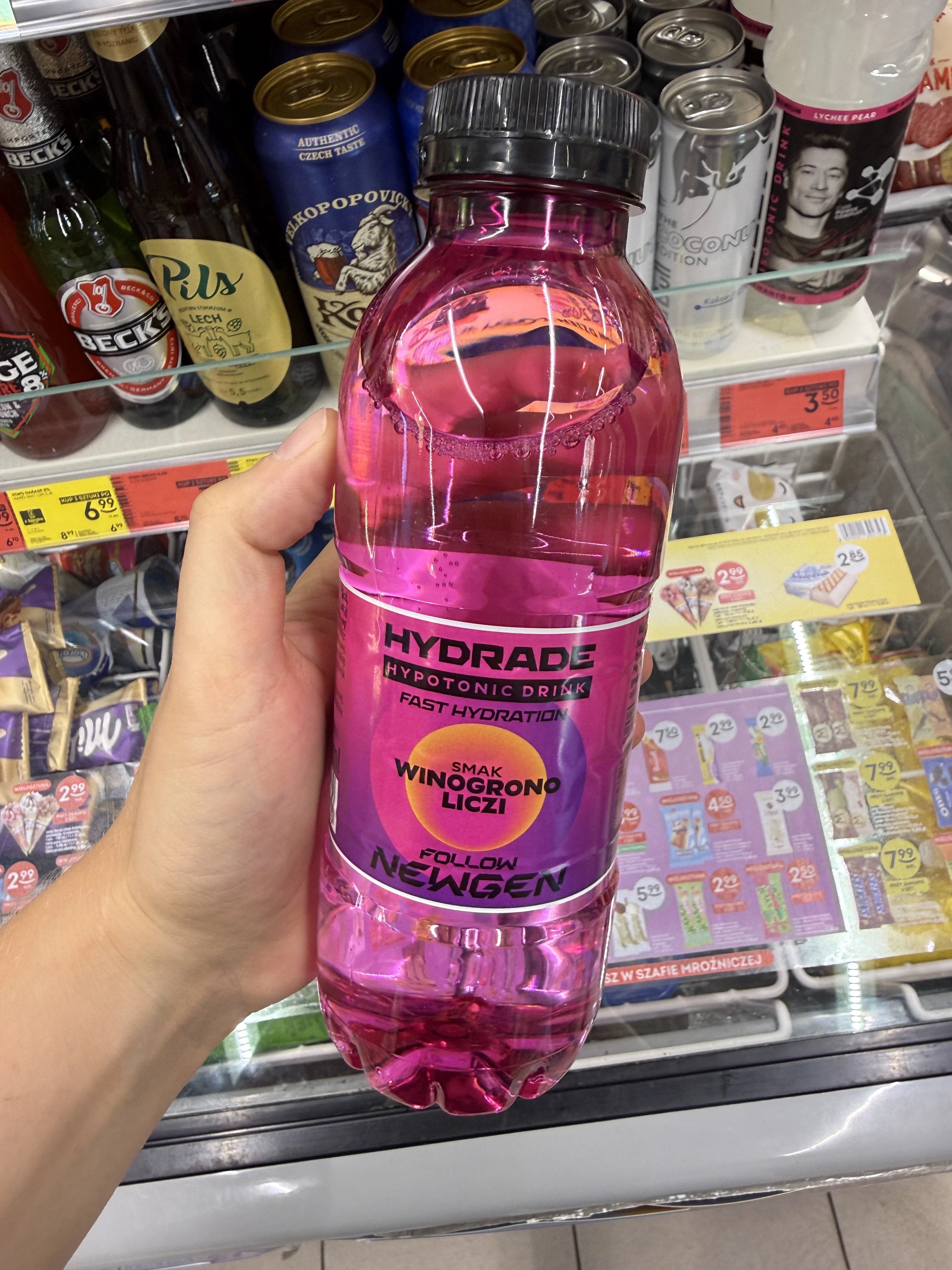 Hydrade Winogrono Liczi | 500ml