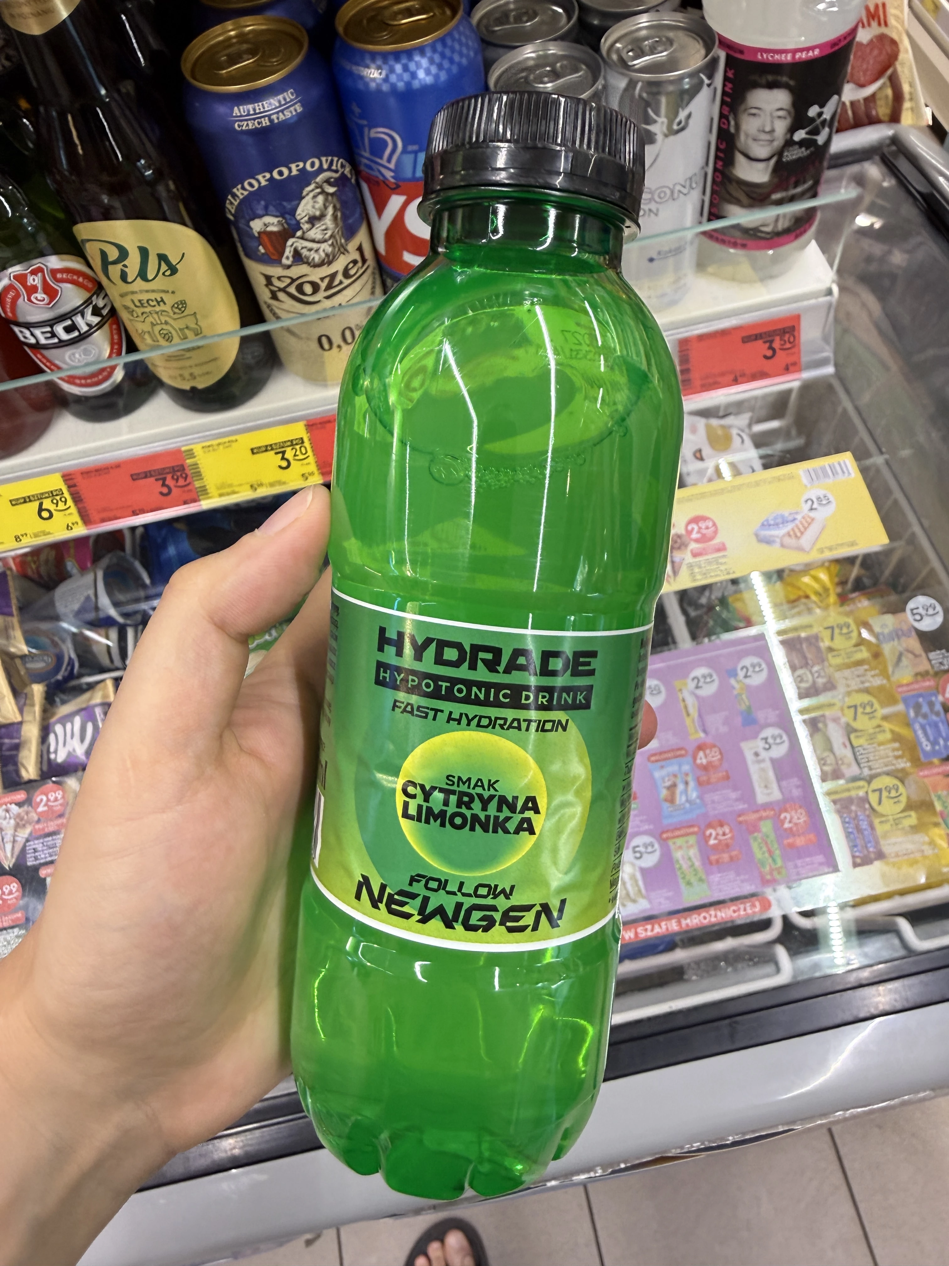 Hydrade Hypotonic Drink Smak Cytryna Limonka | 500ml
