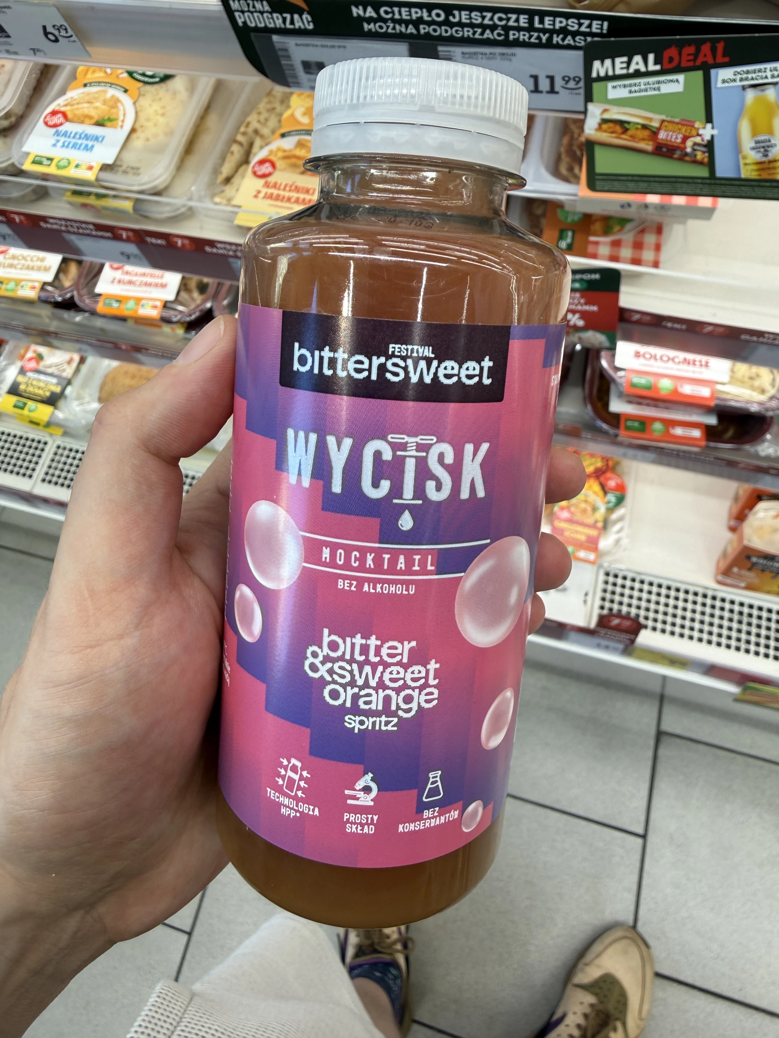 Wycisk Mocktail Bitter & Sweet Orange Spritz (edycja festival bittersweet) | 400ml