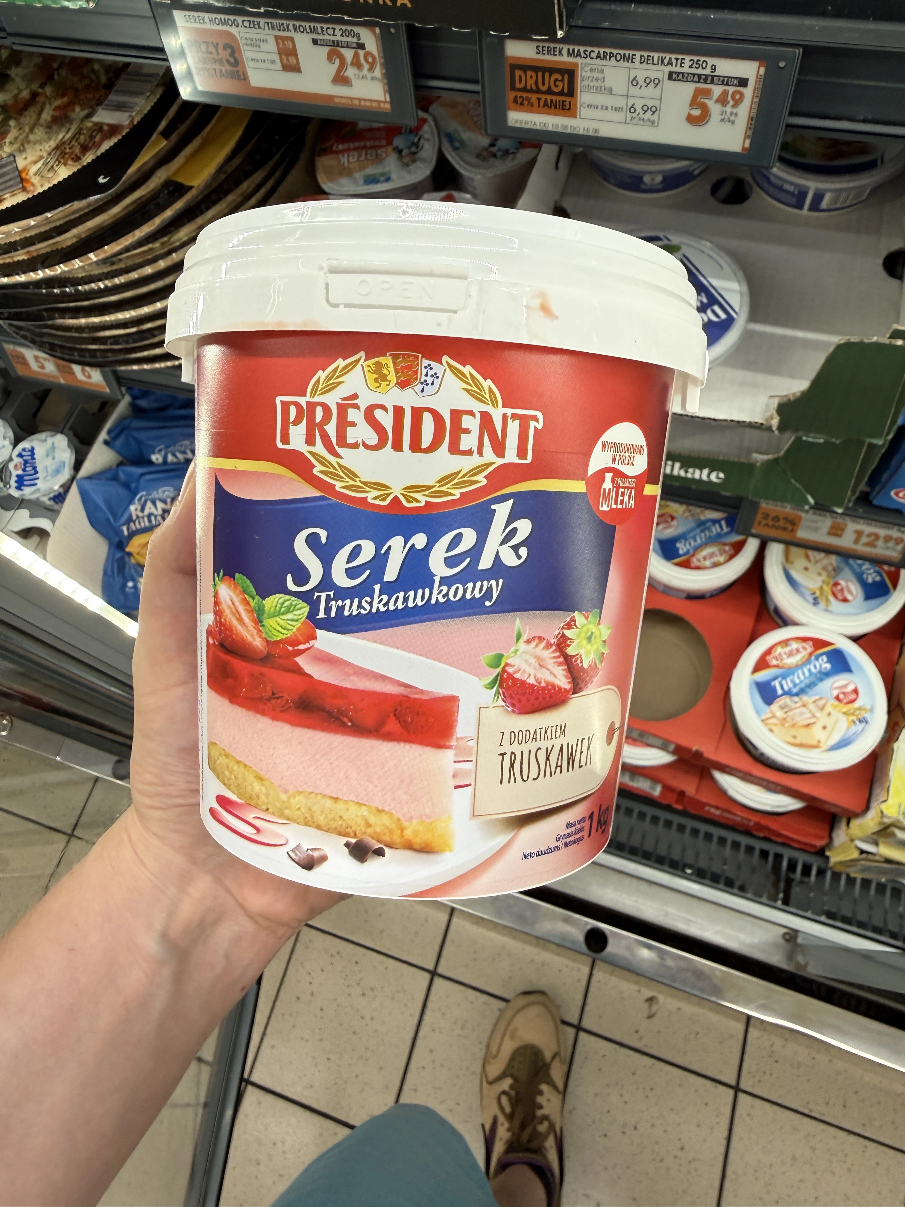 Président Serek Truskawkowy | 1kg