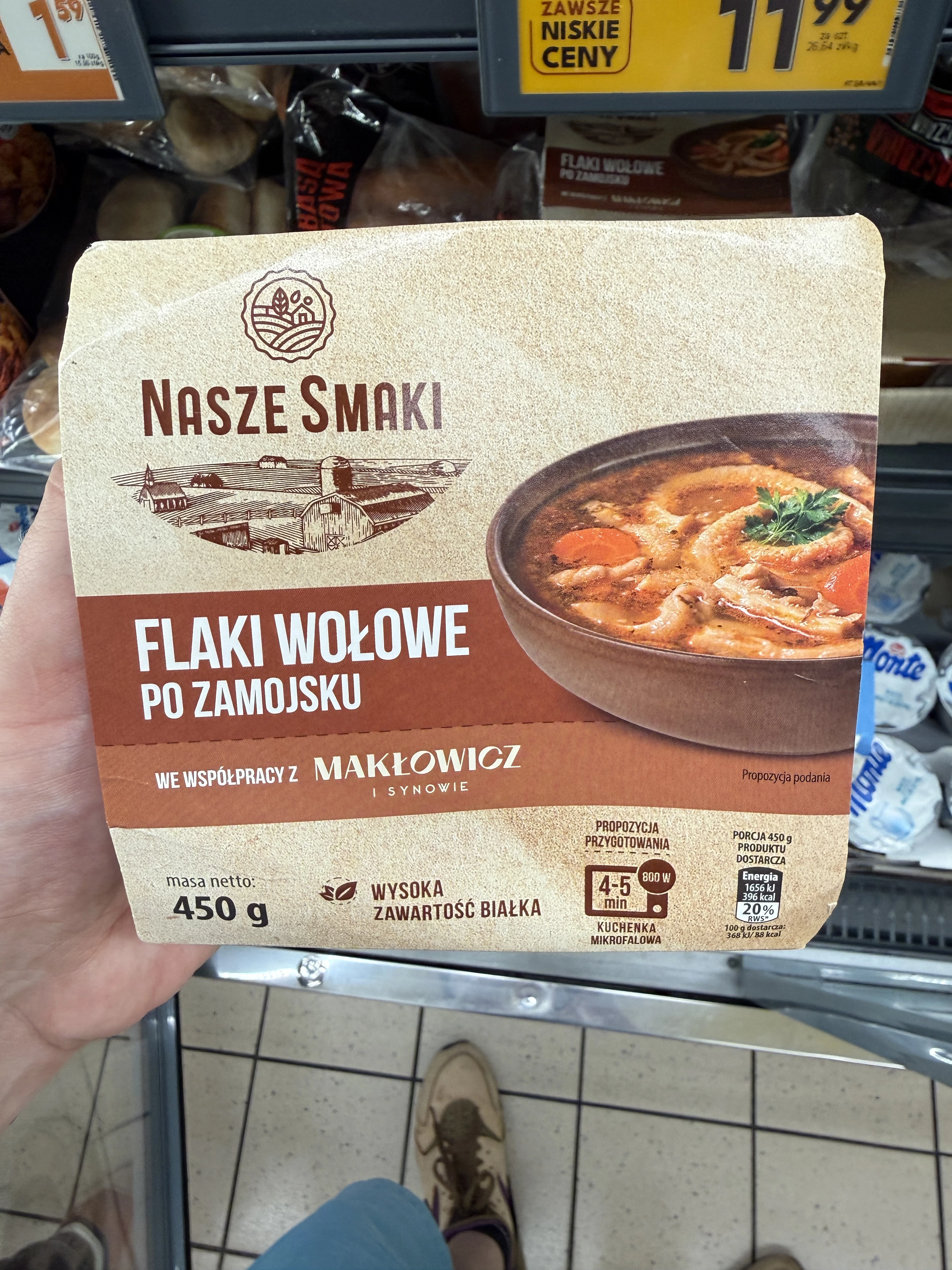 Nasze Smaki Flaki po zamojsku | 450g