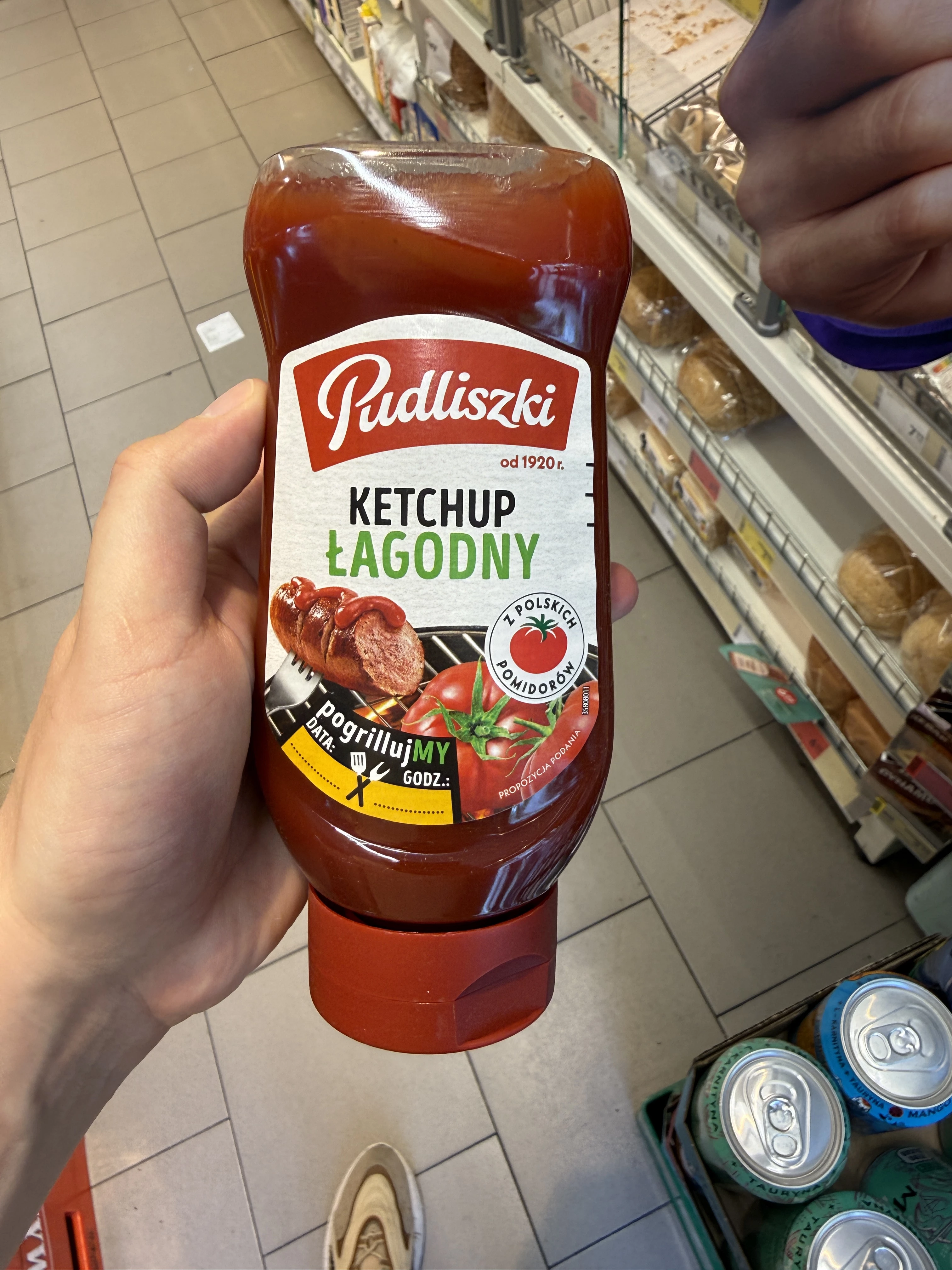 Pudliszki Ketchup Łagodny pogrillujMY | 480g
