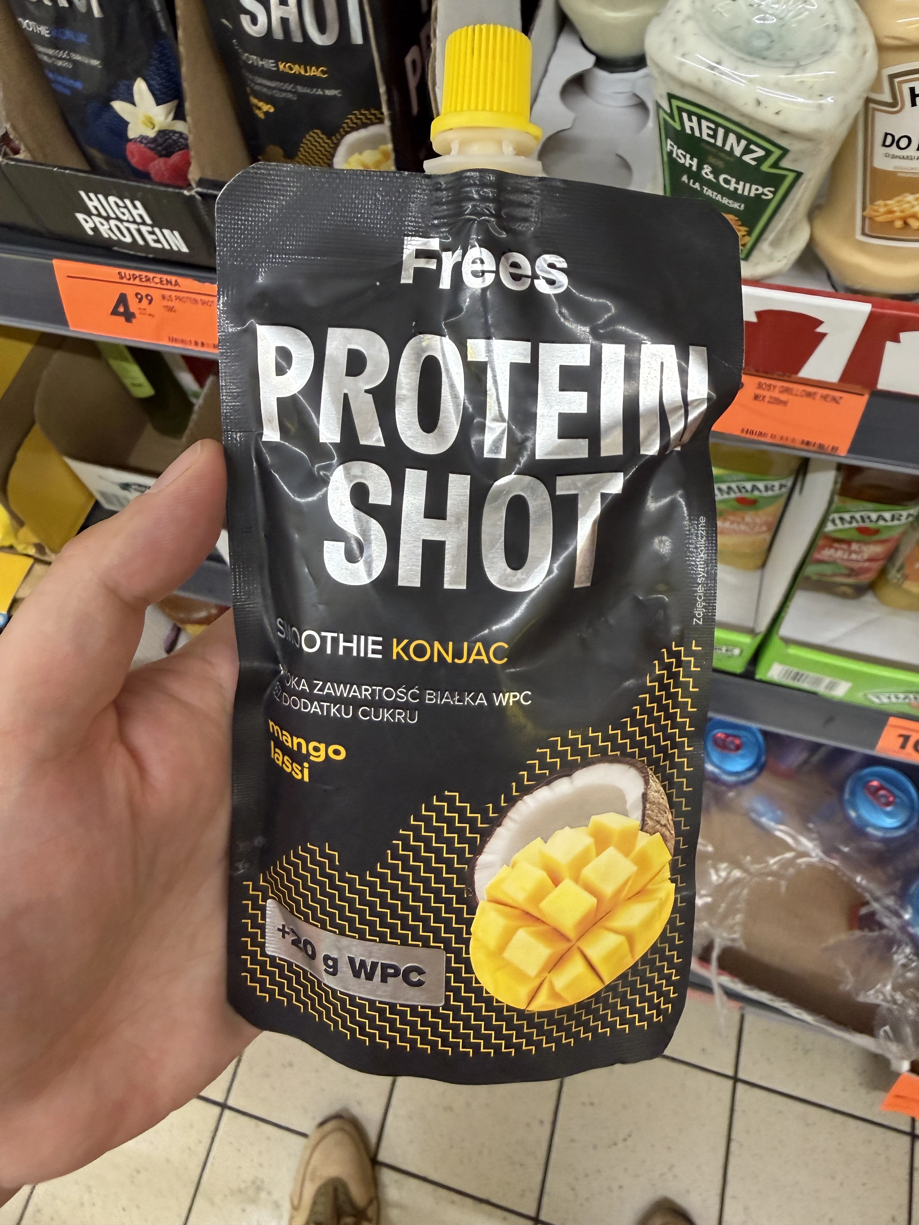 Frees Protein Shot Smoothie Konjac mango lassi | 150g