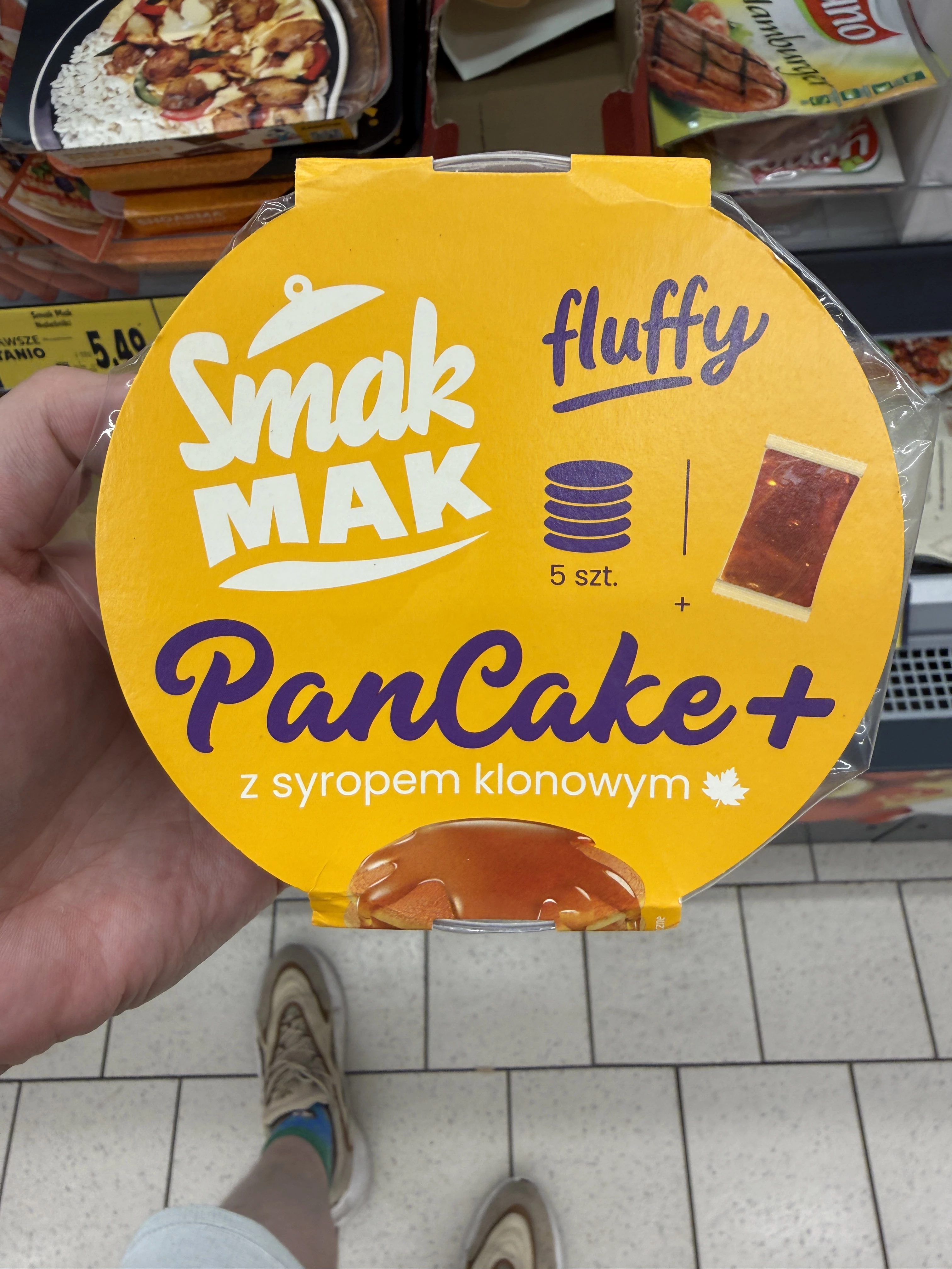 Pancakes z syropem klonowym SmakMak | 120g