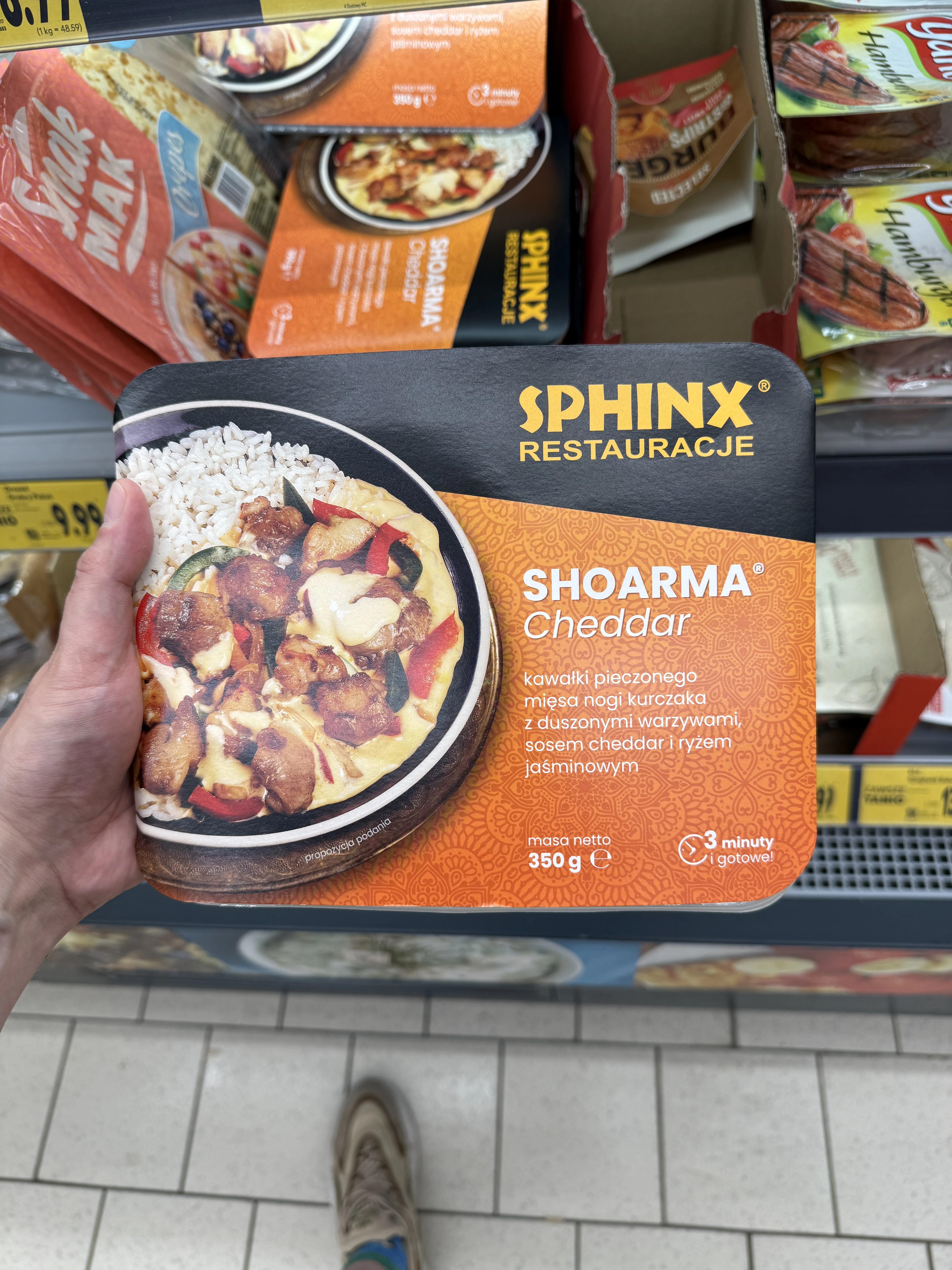 Sphinx Shoarma z cheddar | 350g