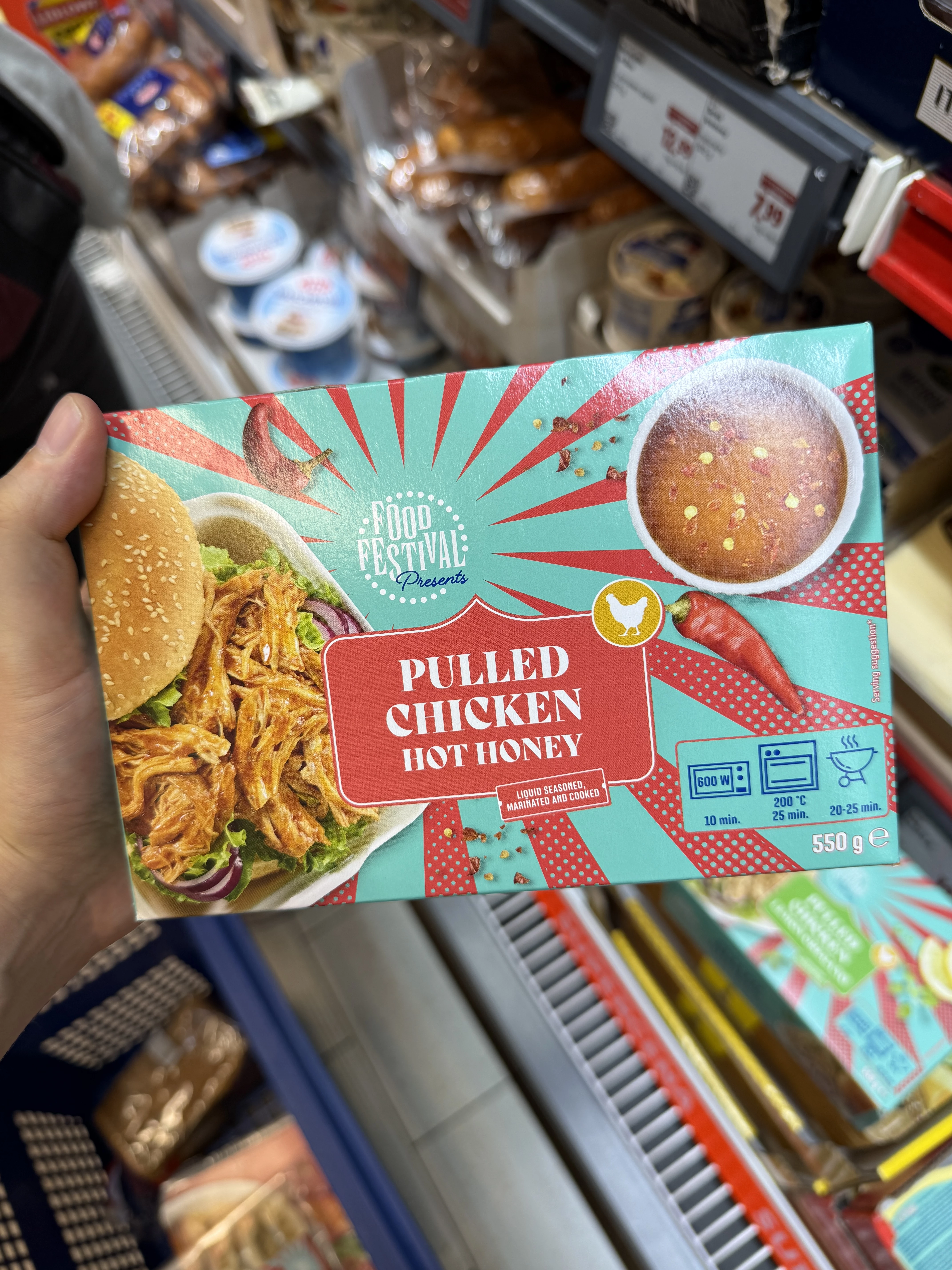 Food Festival Pulled Chicken Hot Honey | 550g