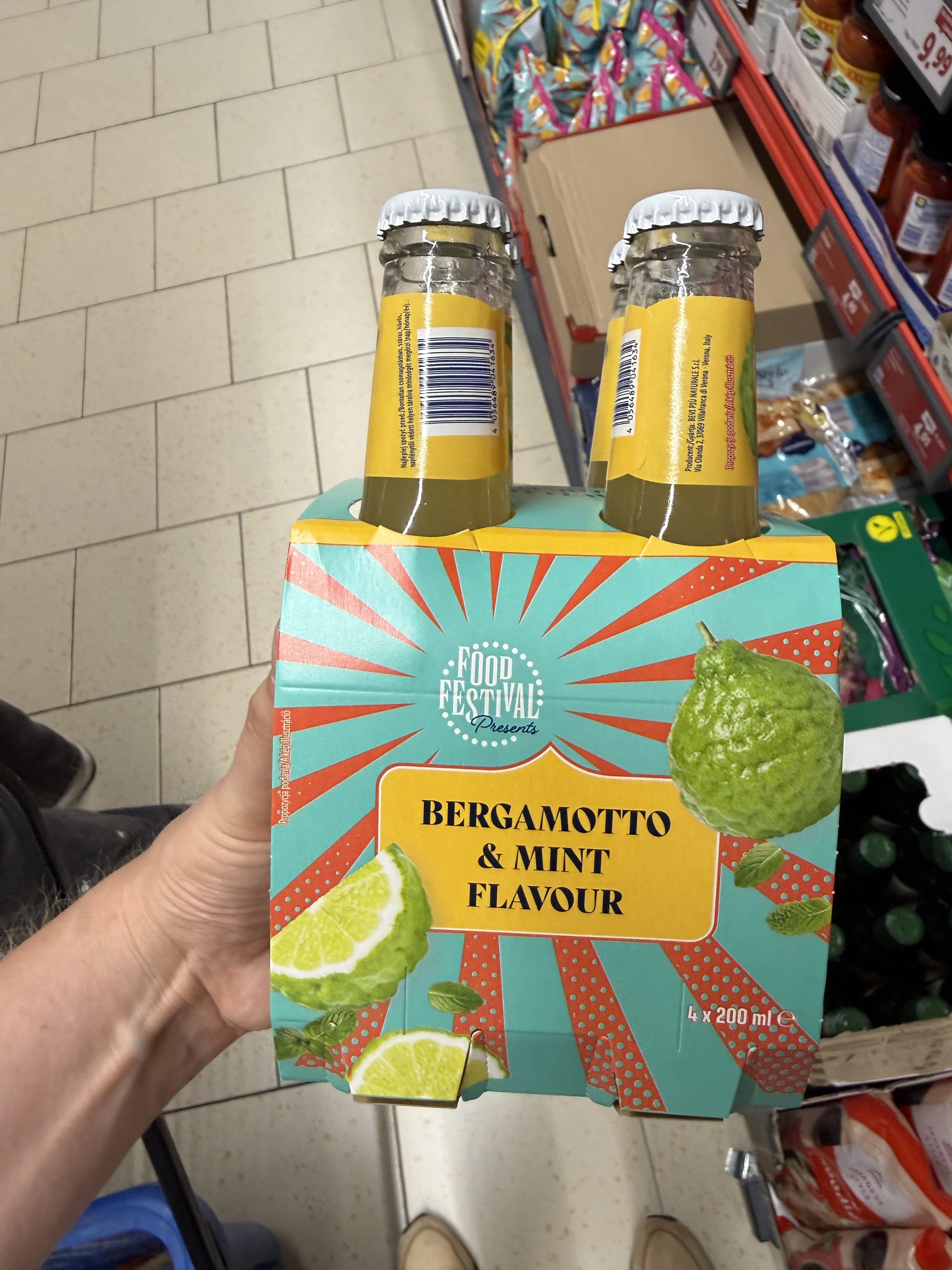 Food Festival Presents Bergamotto & Mint Flavour | 800ml