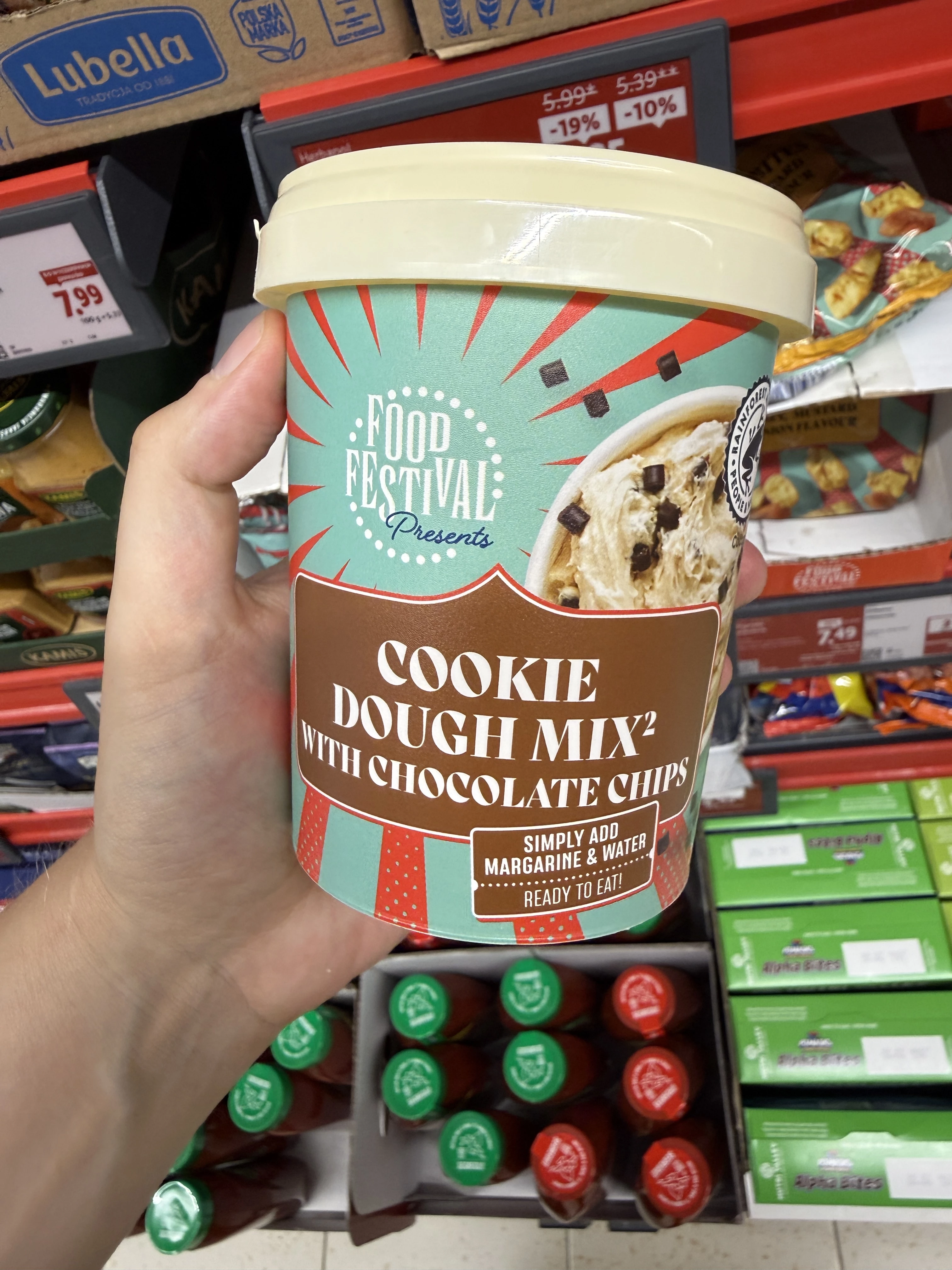 Food Festival Presents Cookie Dough Mix² with Chocolate Chips | 200g
