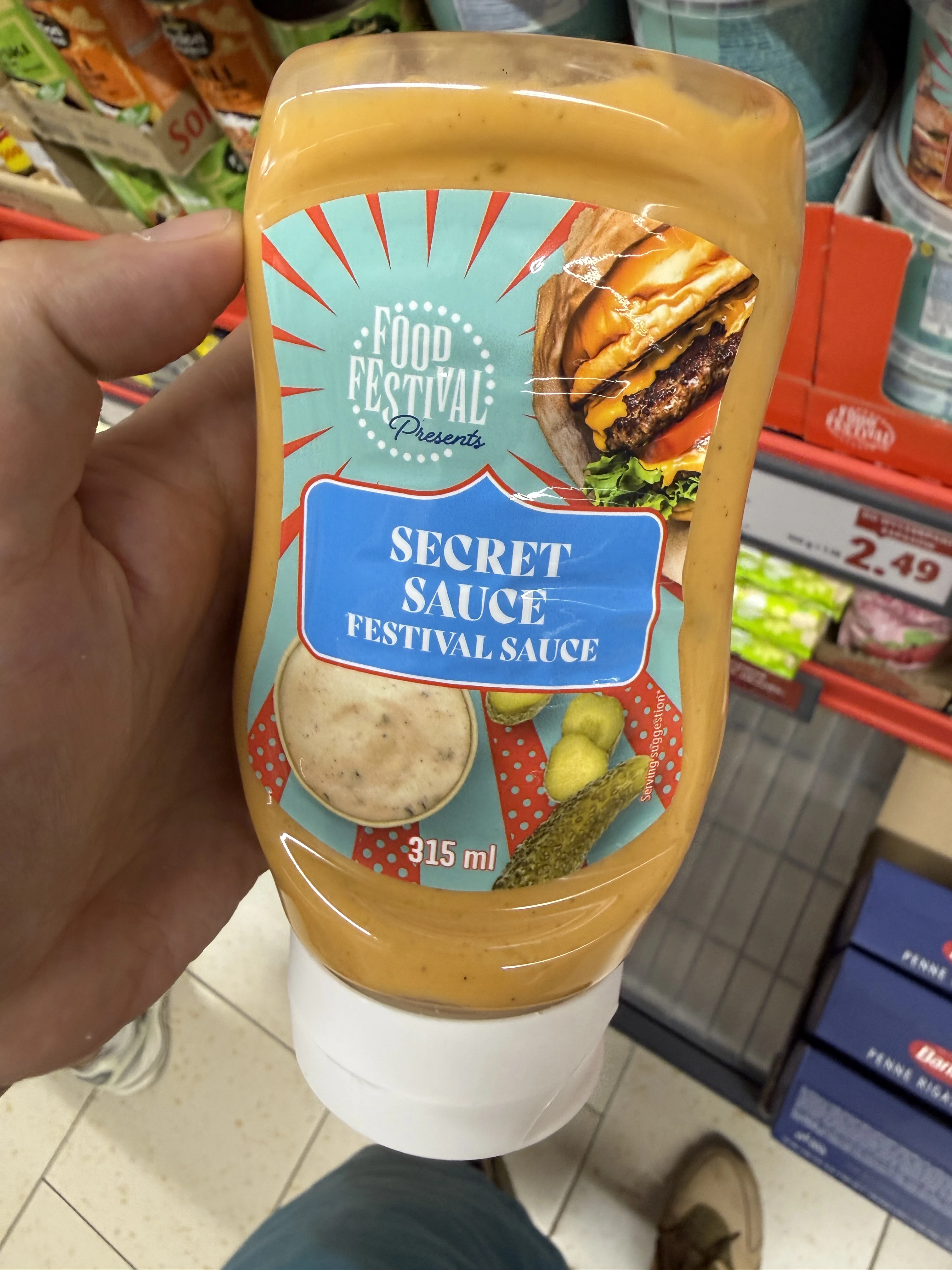 Food Festival Presents Secret Sauce Festival Sauce | 315ml / 321g