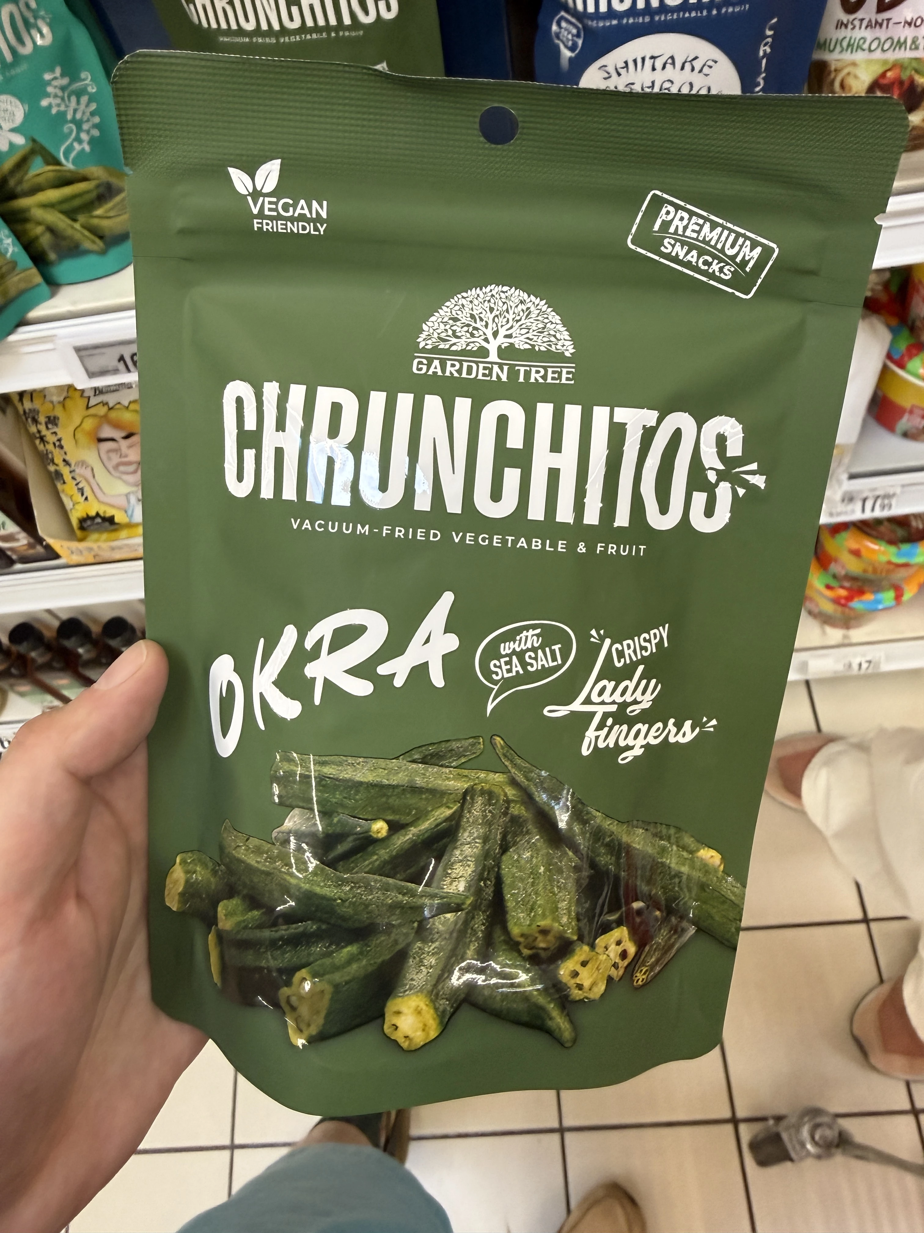 Garden Tree Chrunchitos Okra | 45g