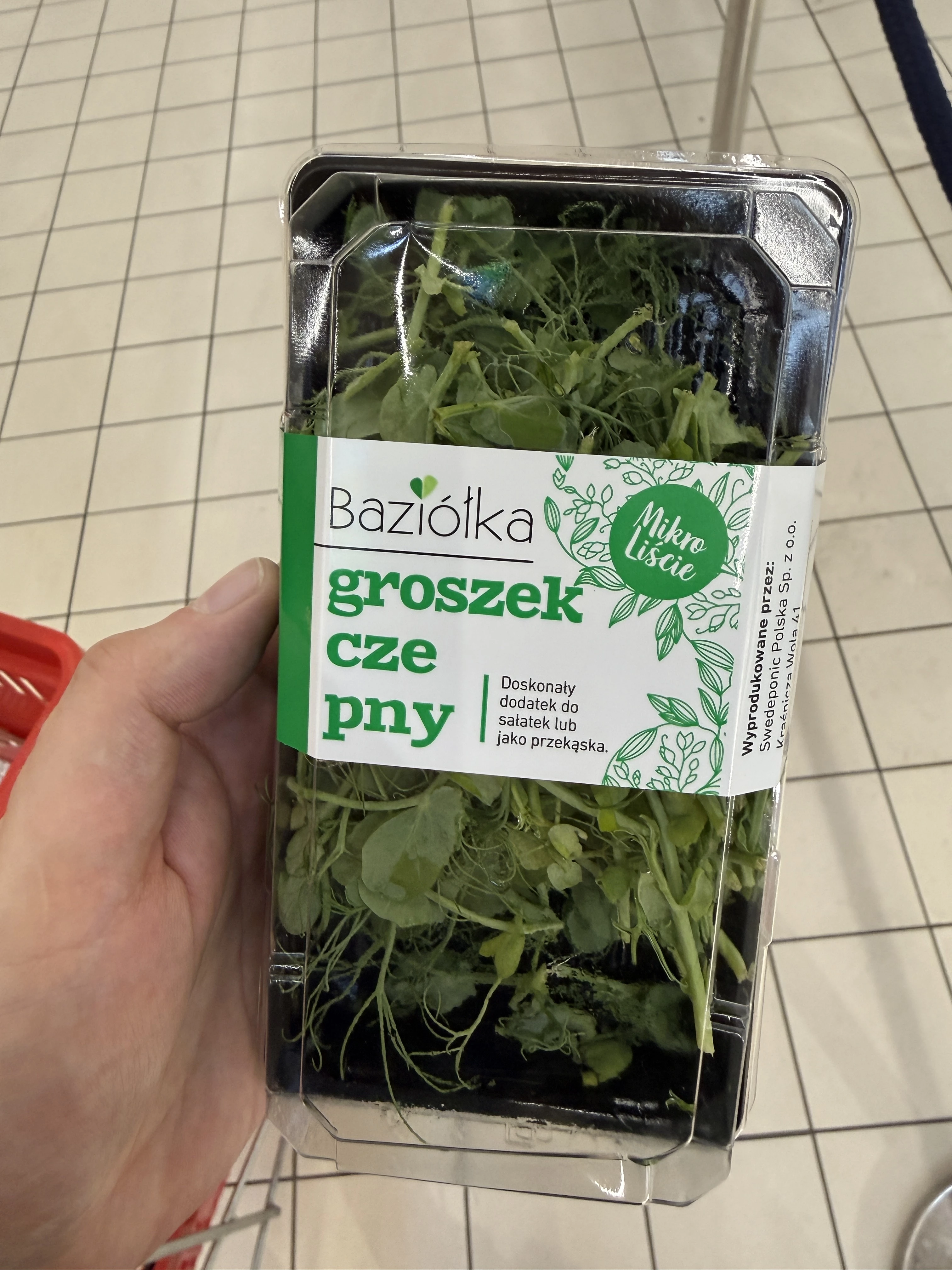 Baziółka mikroliście groszku czepnego | 25g