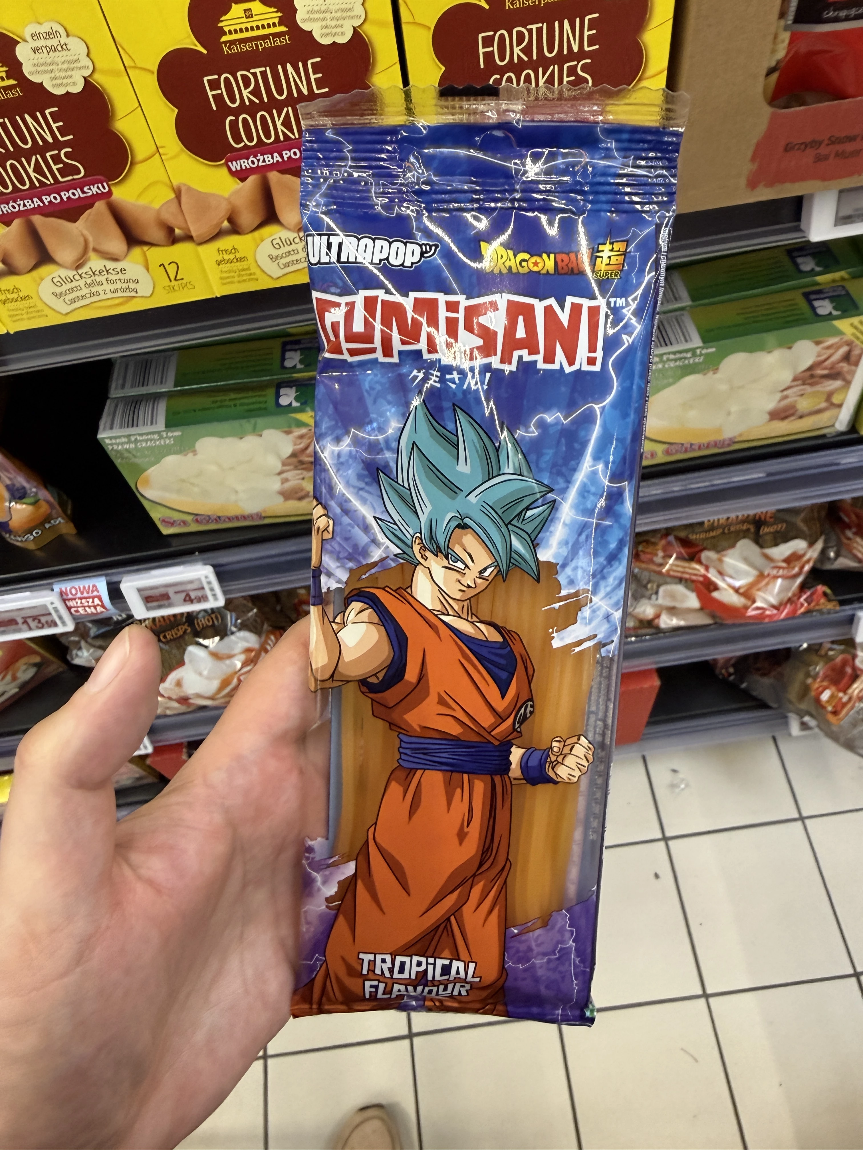Ultrapop Gumisan Dragon Ball Super Goku Tropical Laces | 75g