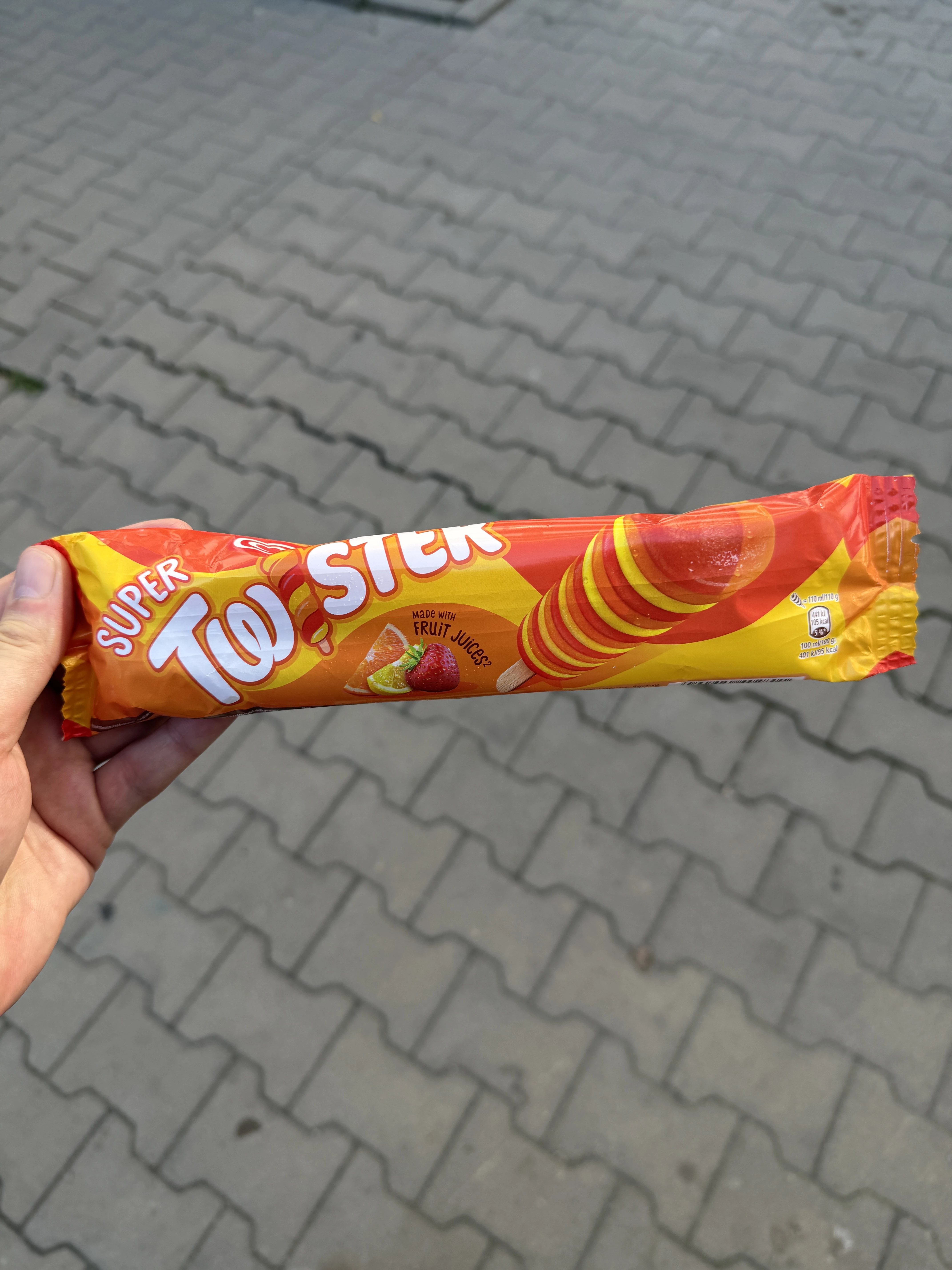 Twister Super Algida | 110ml / 110g