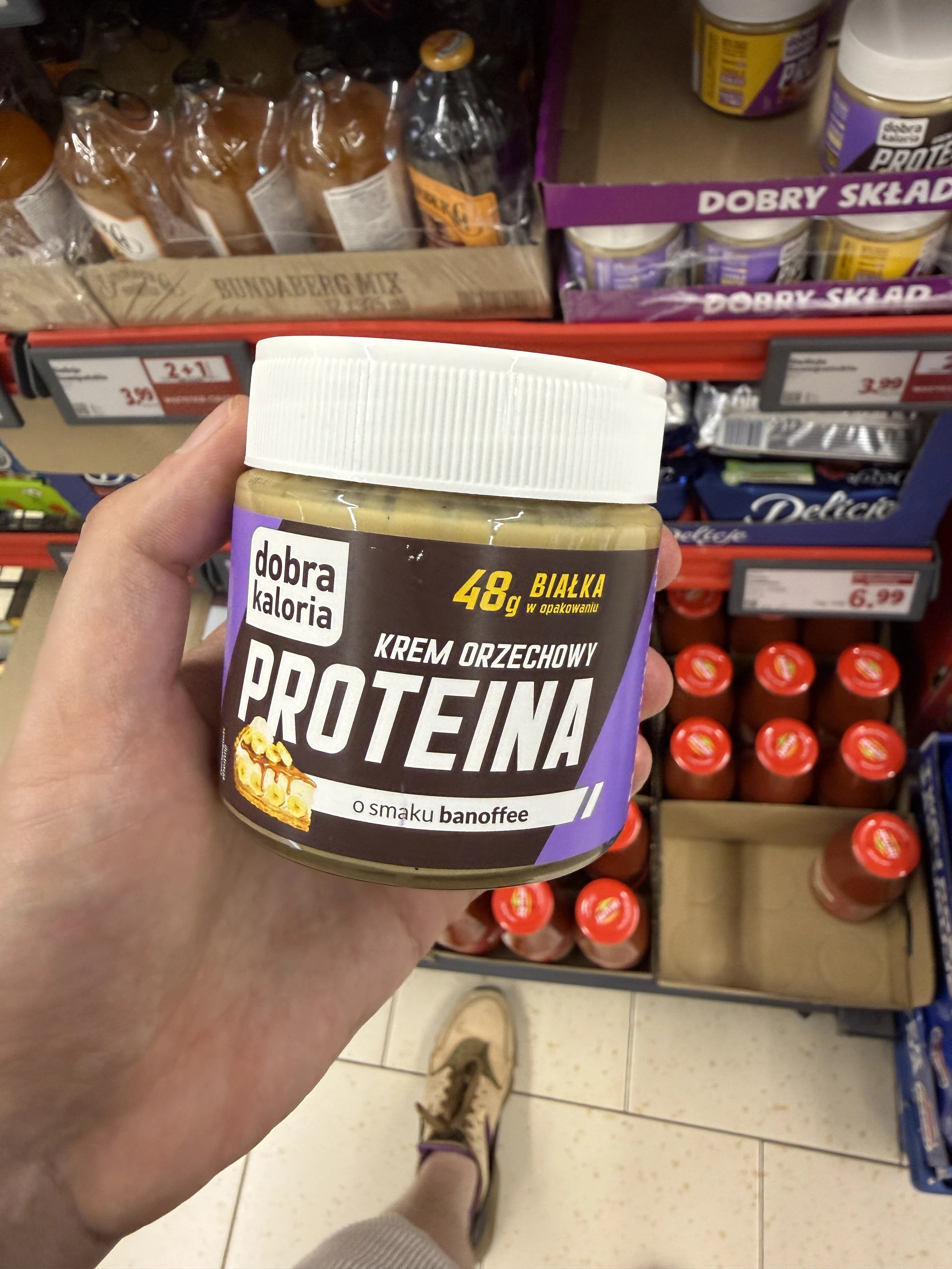 Dobra Kaloria Krem Orzechowy Proteina Banoffee | 200g
