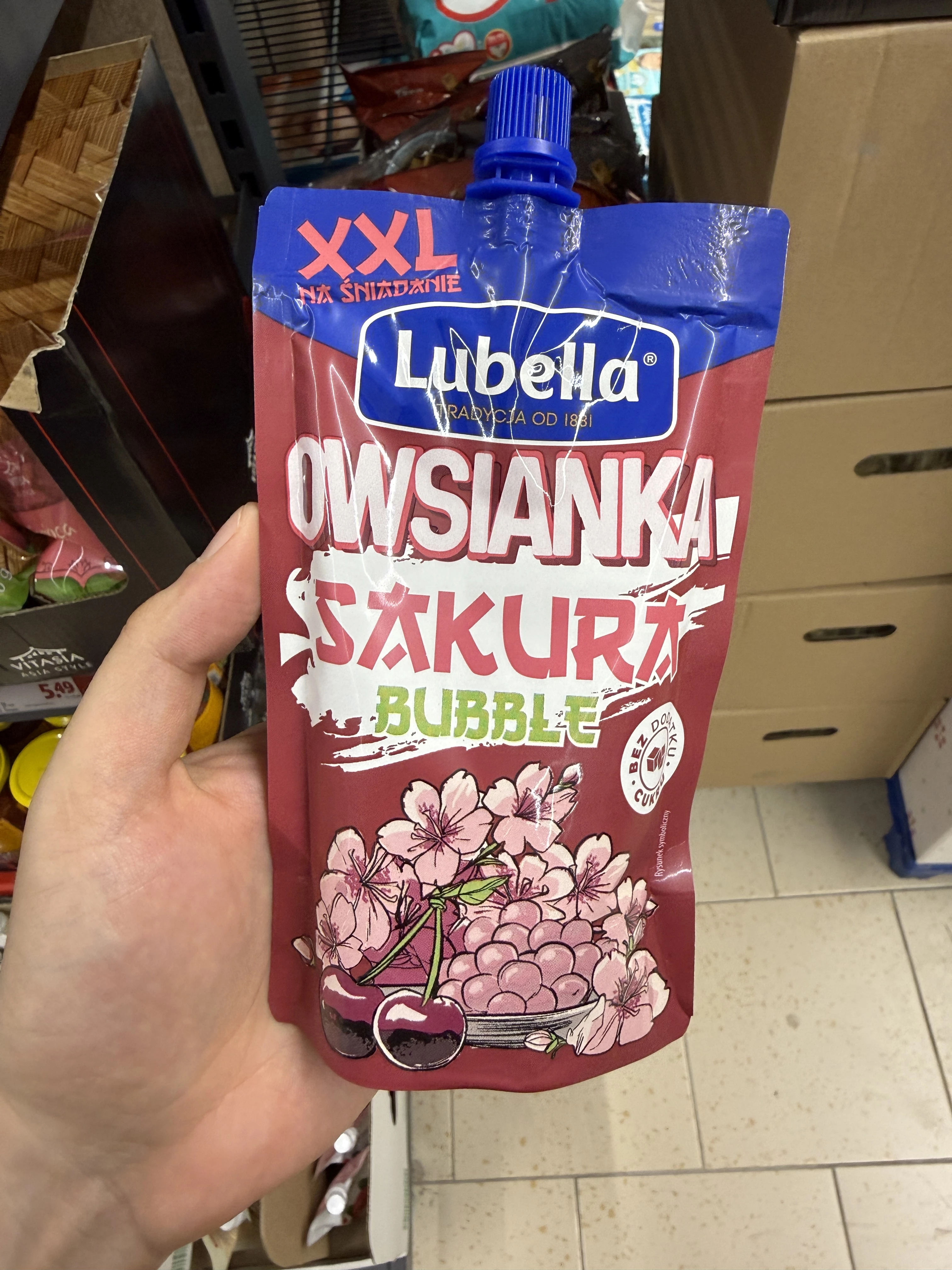 Lubella Owsianka Sakura Bubble | 170g