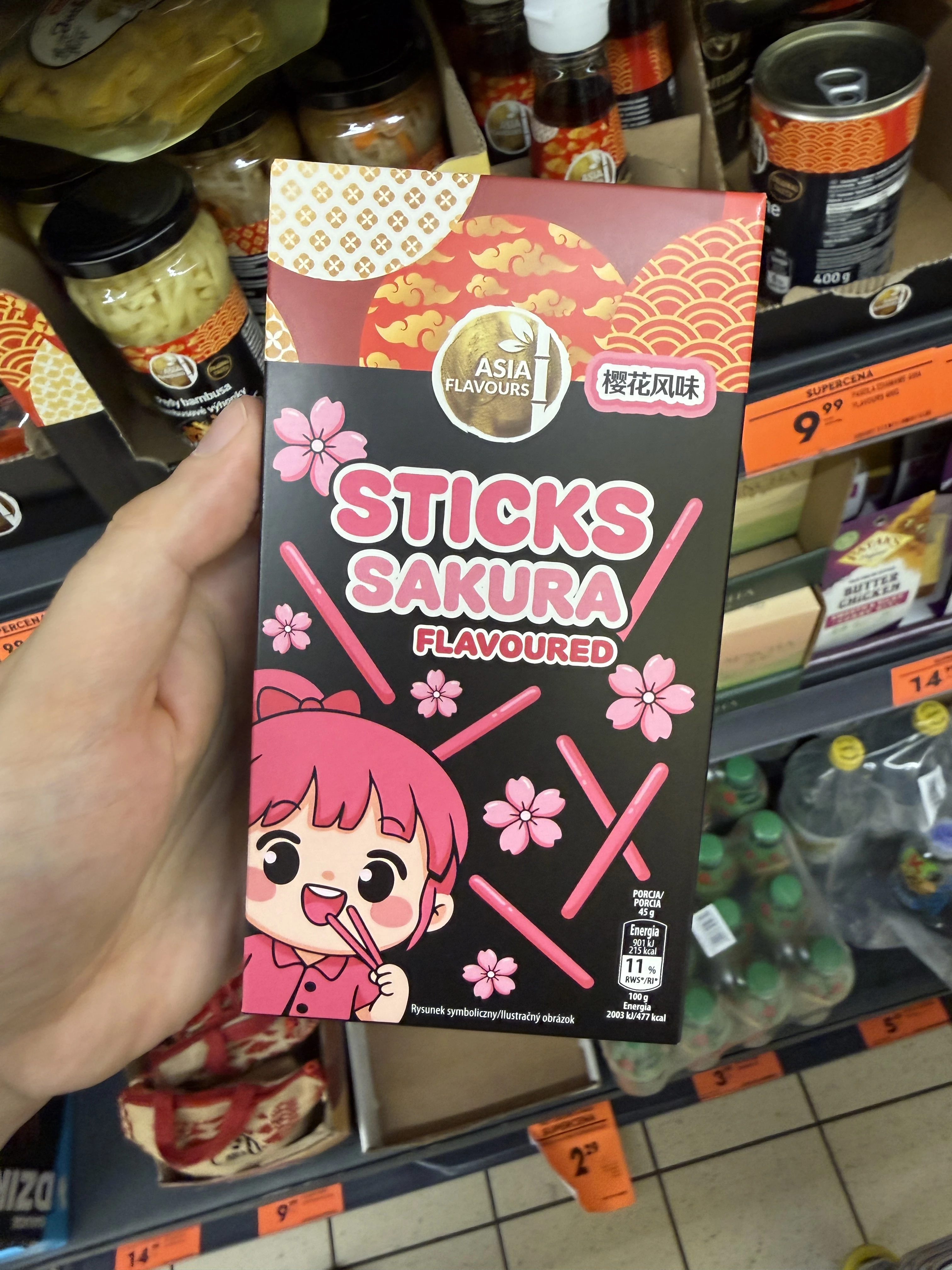 Asia Flavours Sticks Sakura Flavoured | 45g