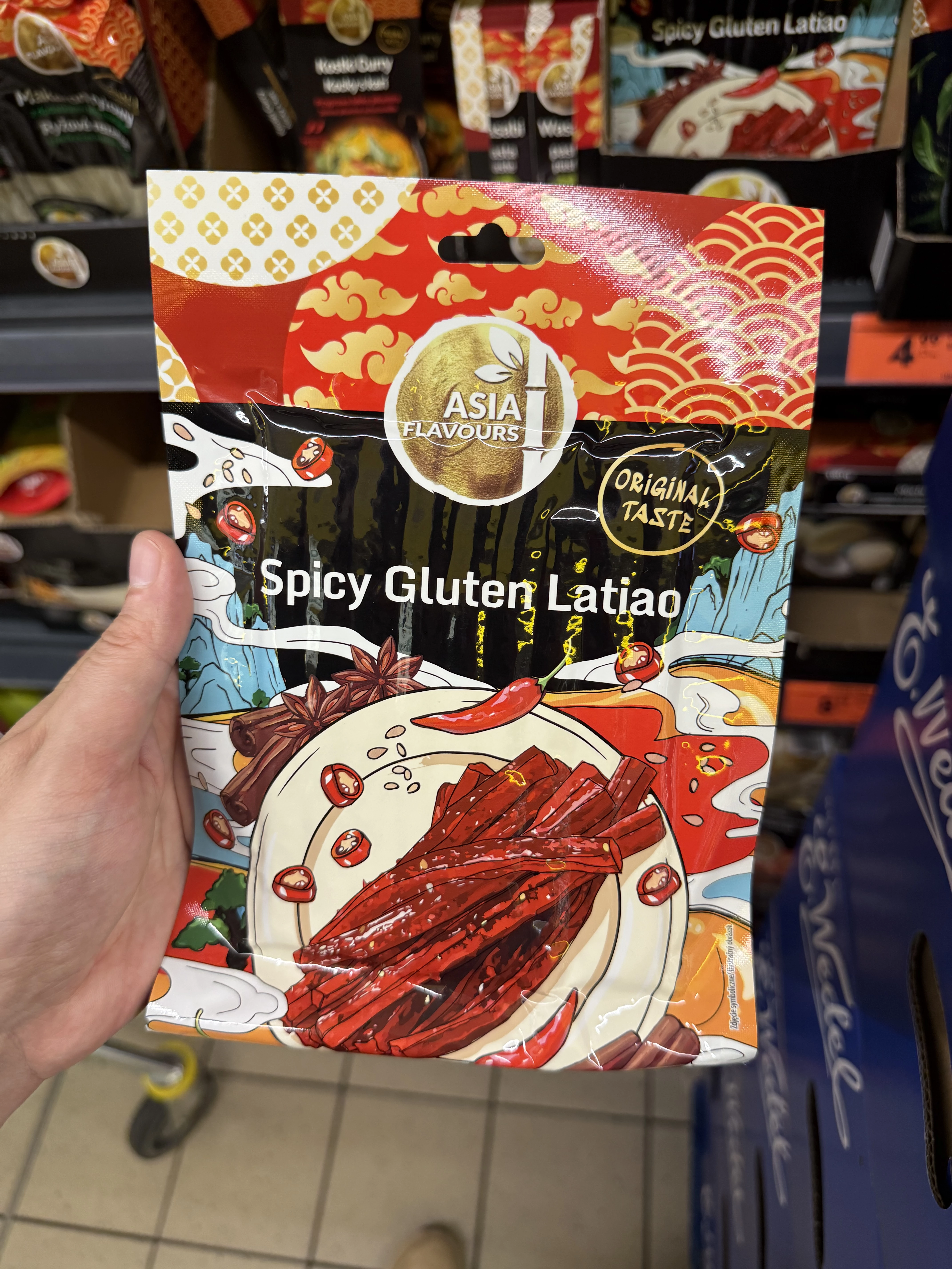 Paski Latiao Spicy Gluten Asia Flavours | 92g
