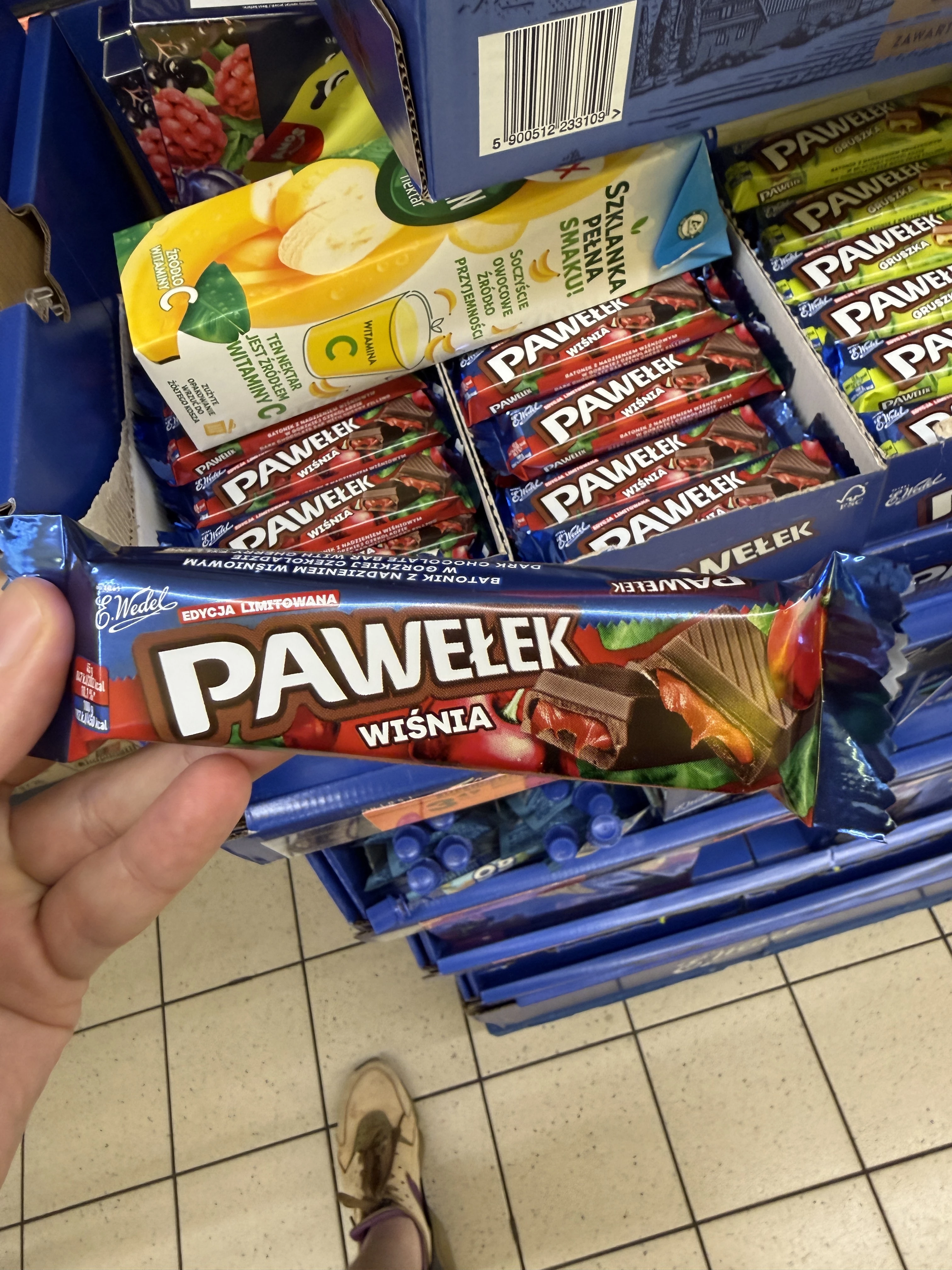 E. Wedel Pawełek Wiśnia | 45g