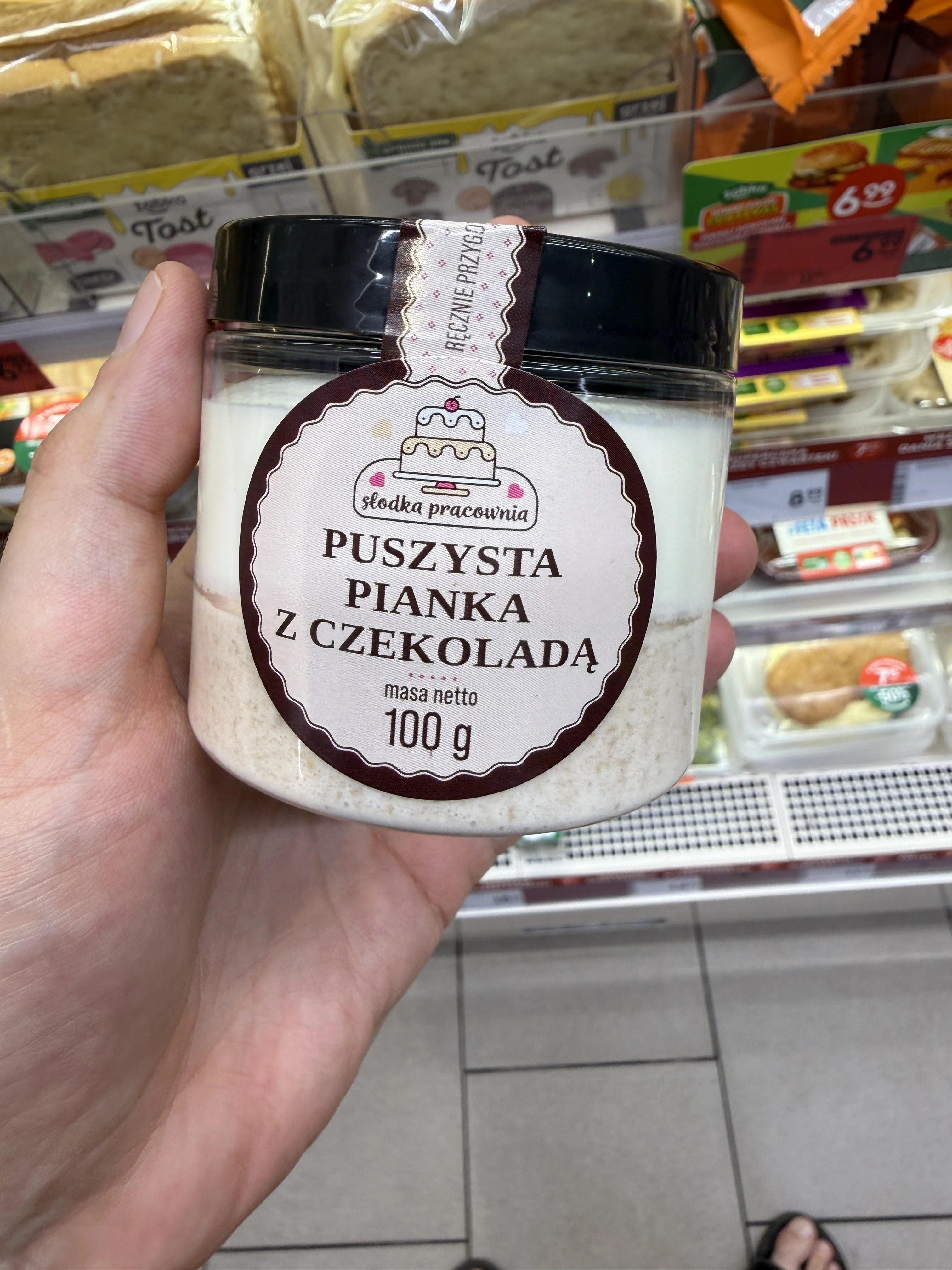 Puszysta Pianka z Czekoladą (marka: Słodka Pracownia) | 100g