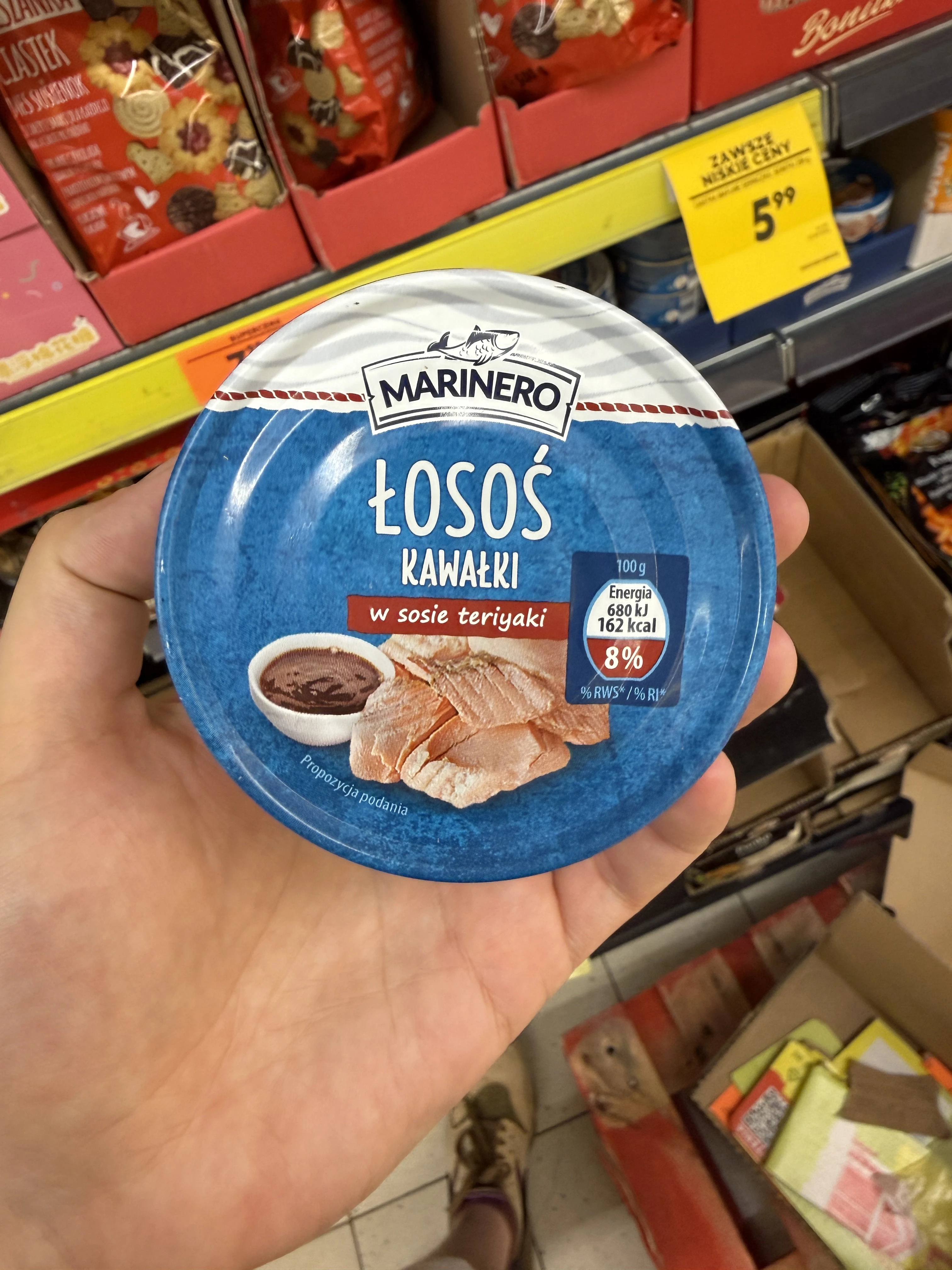 Marinero Łosoś kawałki w sosie teriyaki | 150g