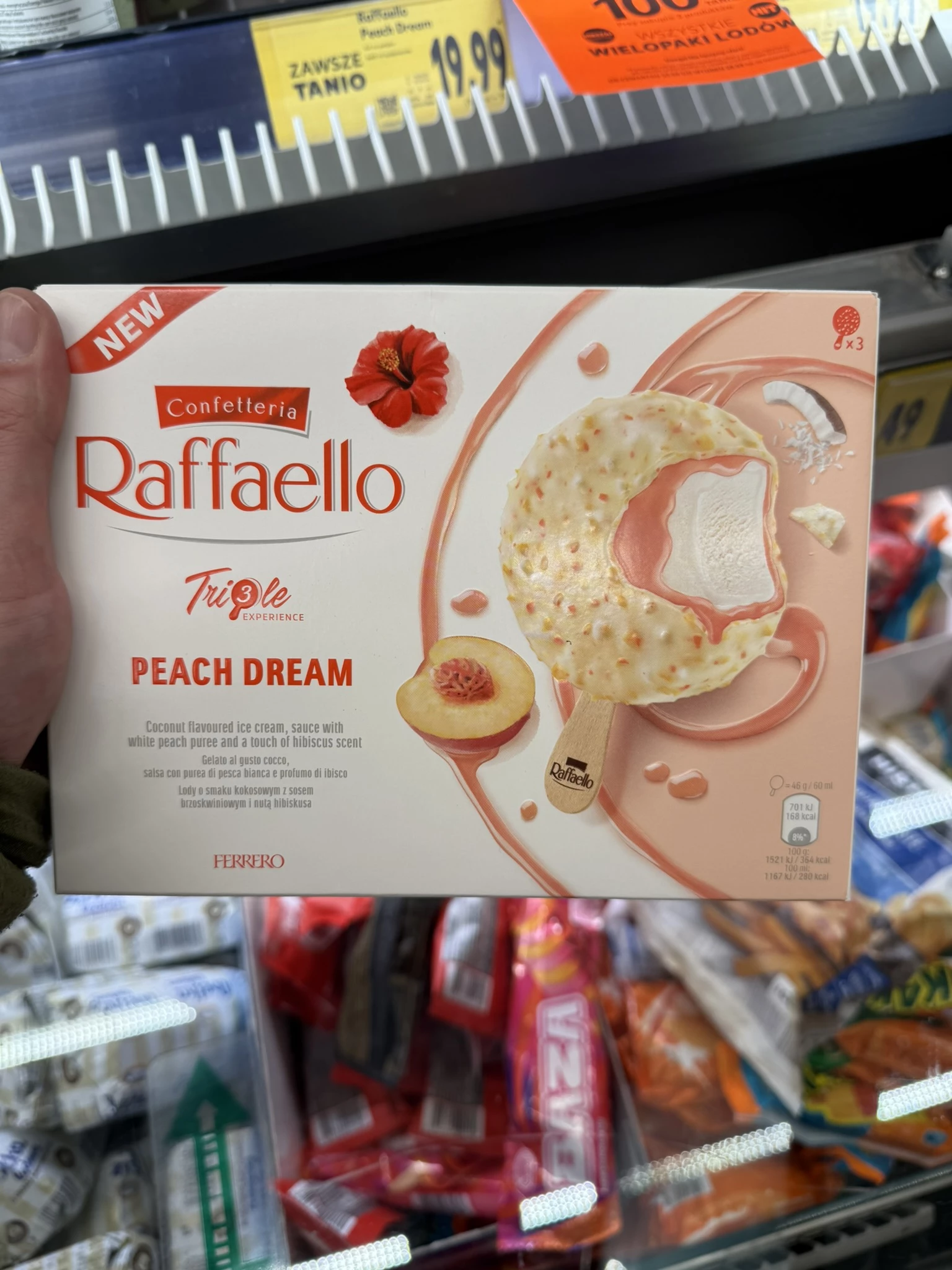 Raffaello Triple Experience Peach Dream | 138g / 180ml