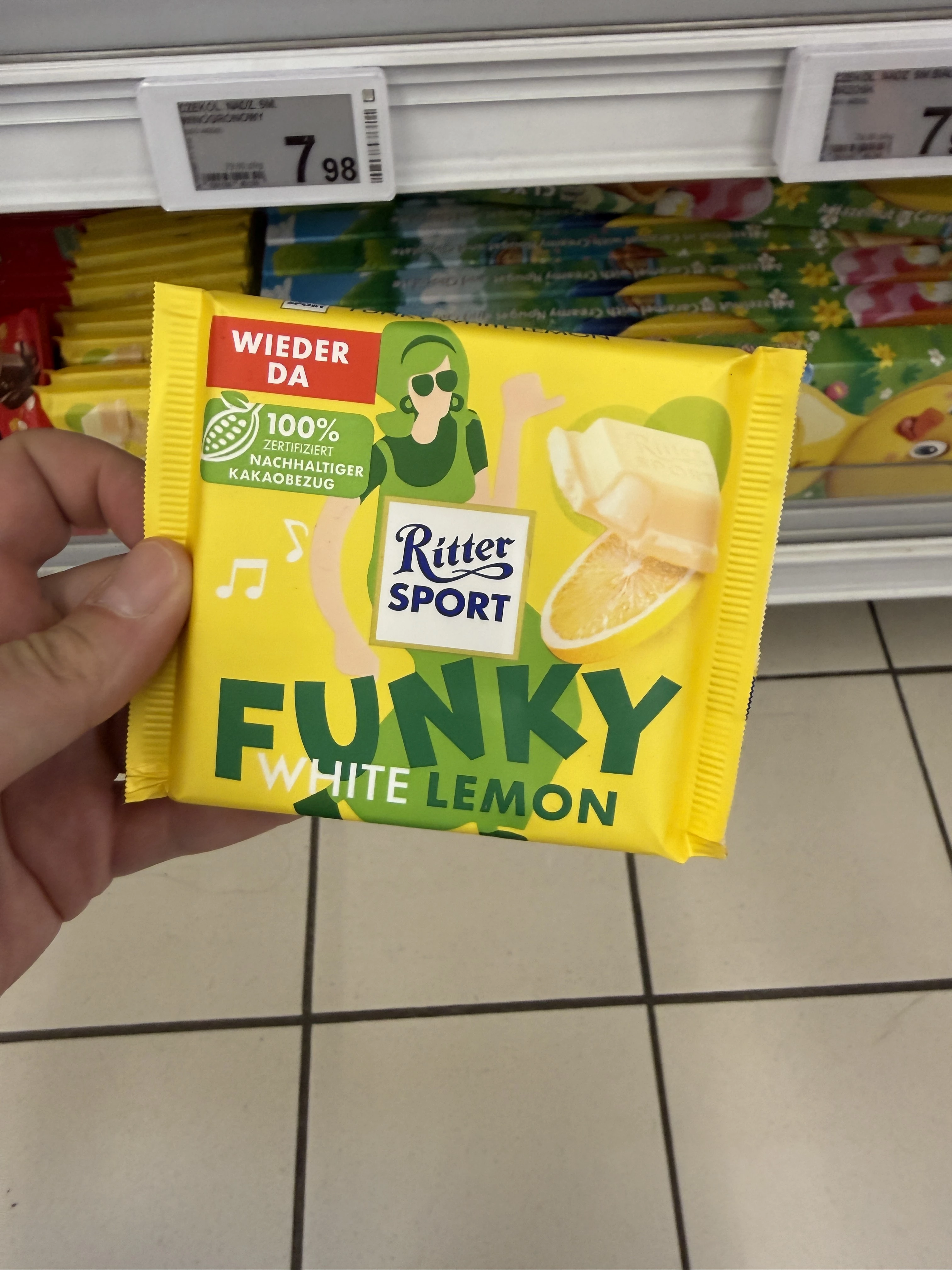 Ritter Sport Funky White Lemon | 100g