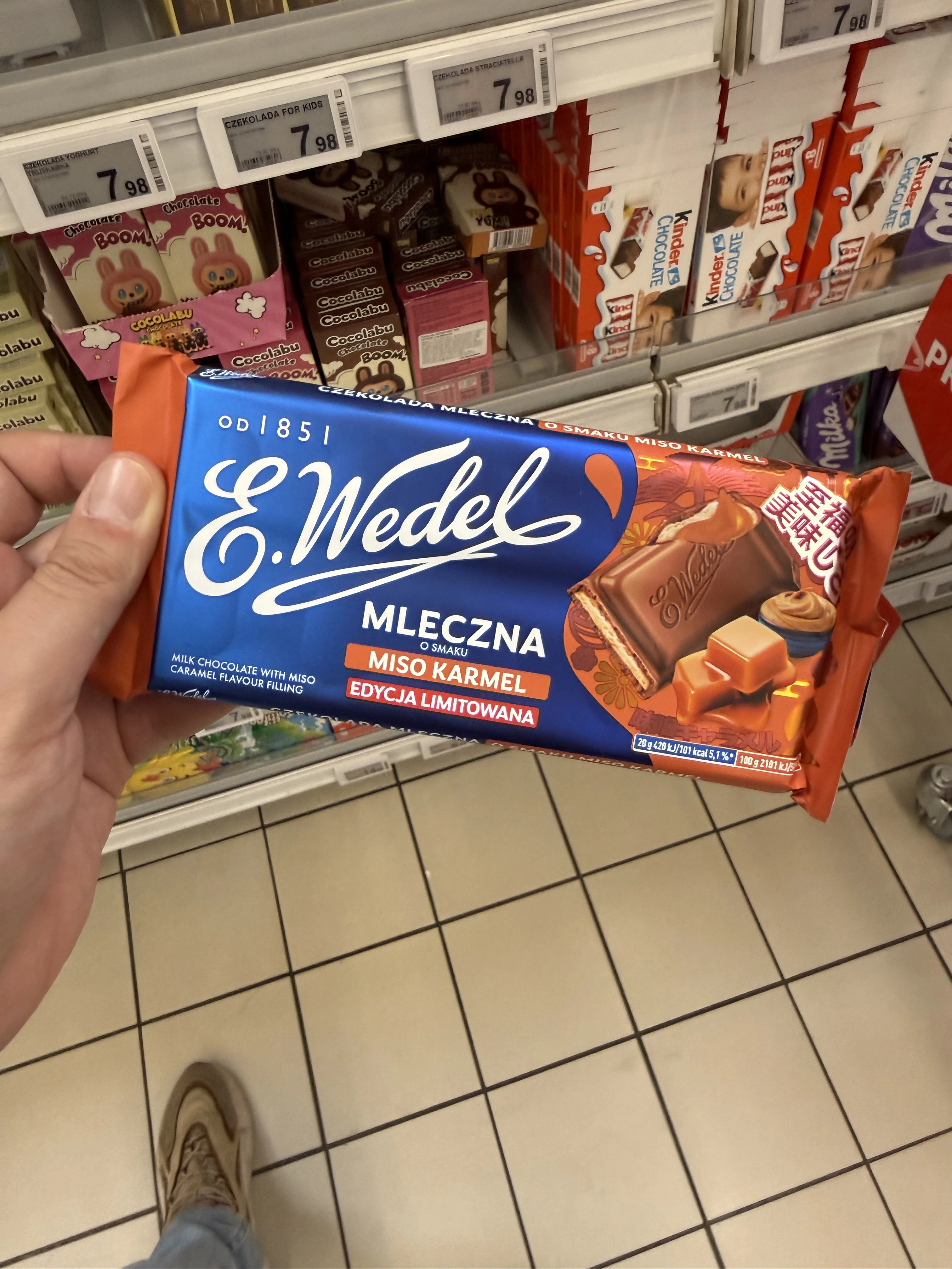 E. Wedel Czekolada Mleczna Miso Karmel | 100g