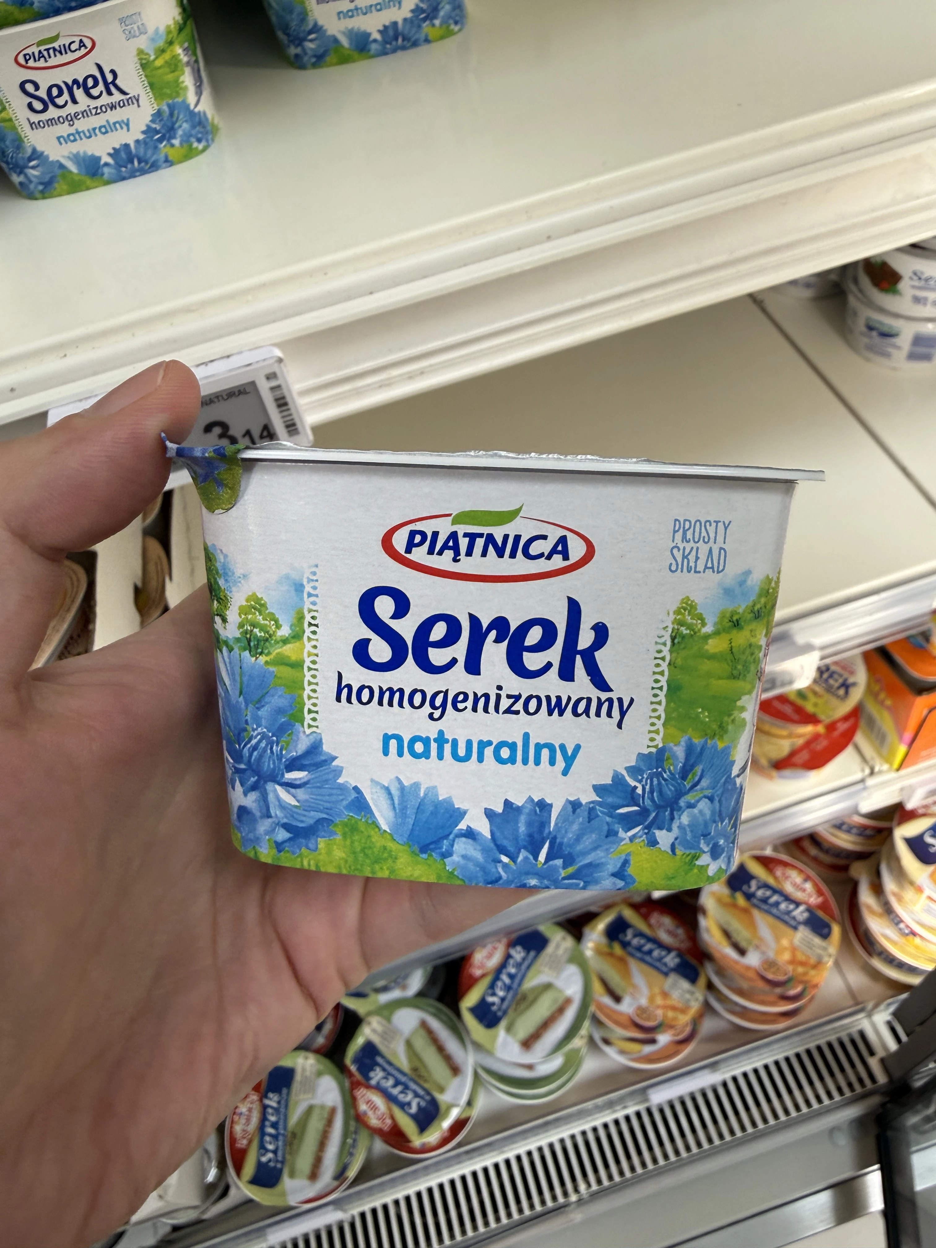 Piątnica serek homogenizowany naturalny | 150g