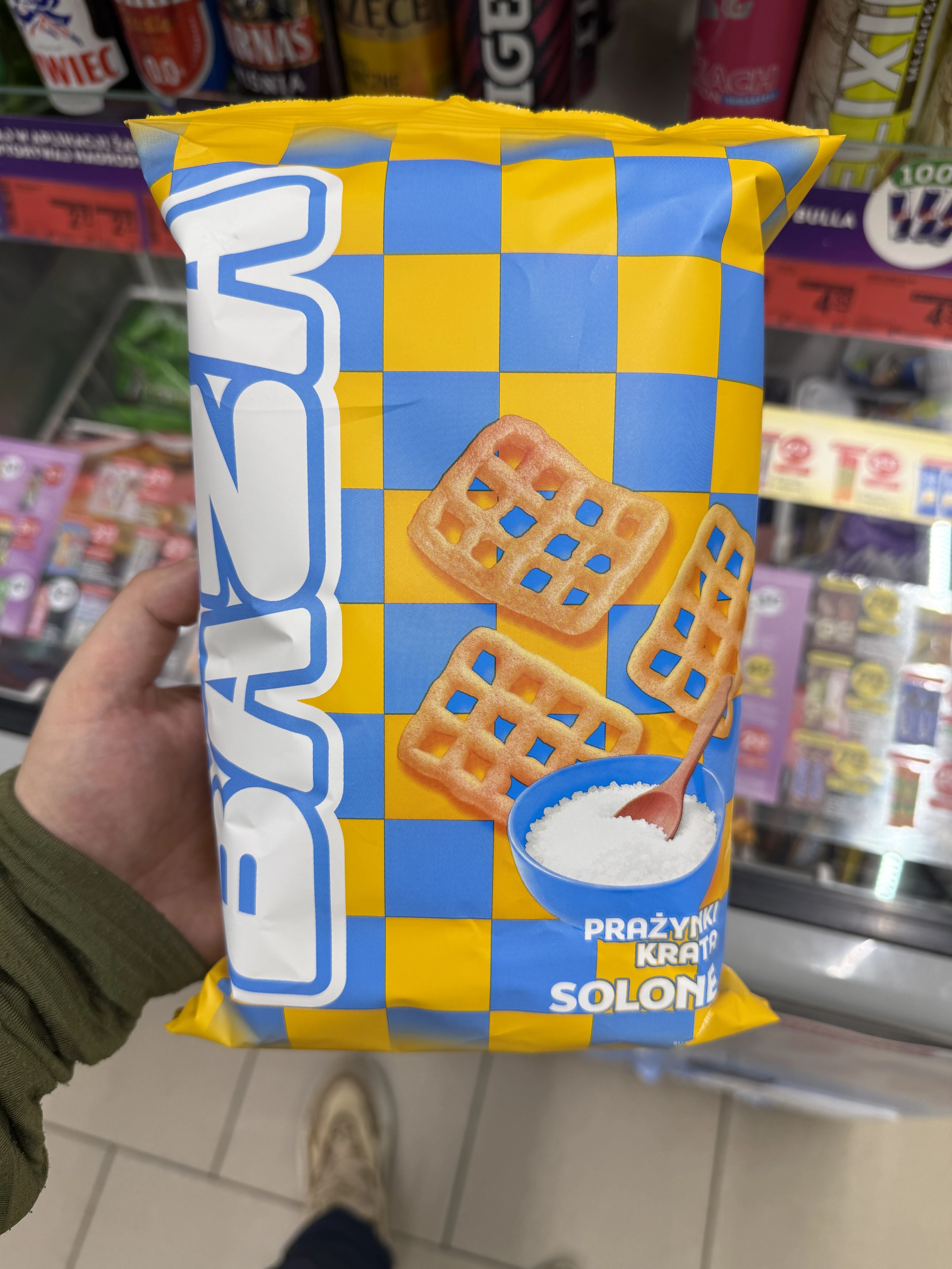 Bazy Prażynki Kratka Solone | 50g