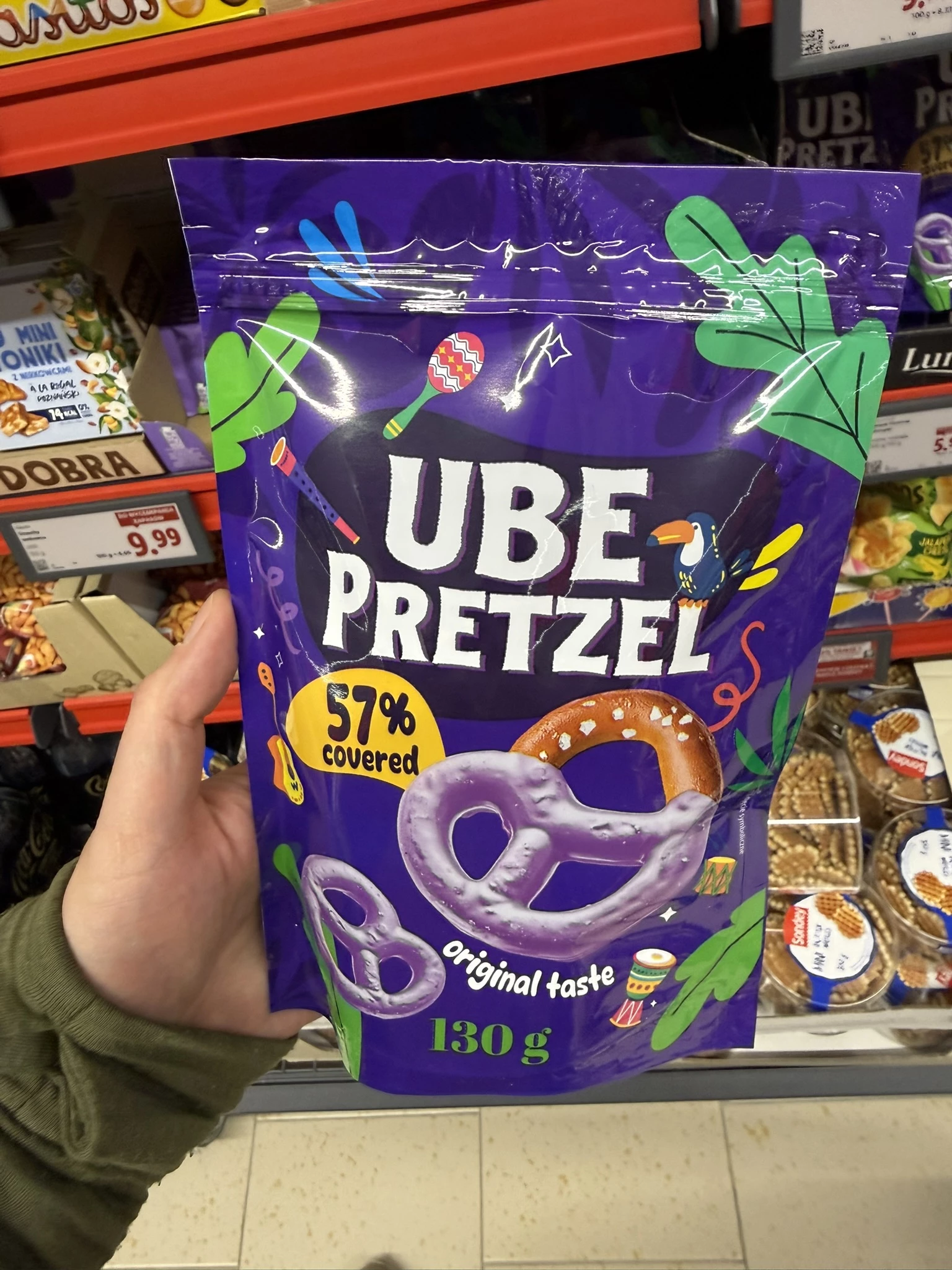 Baitz Salted Pretzels Ube & White Chocolate | 130g
