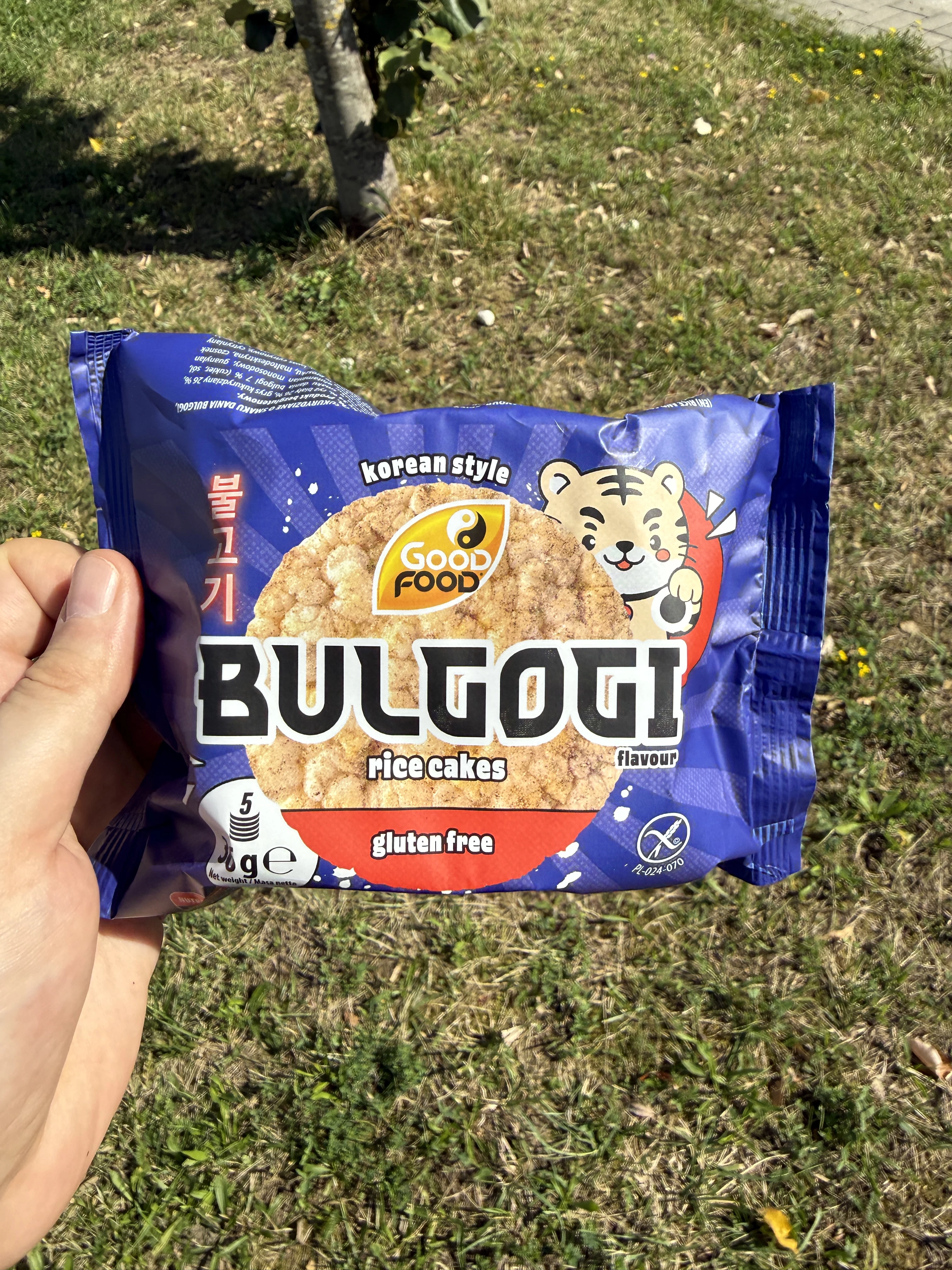 Good Food Wafle ryżowo-kukurydziane o smaku dania bulgogi pikantno-wędzonym | 36g