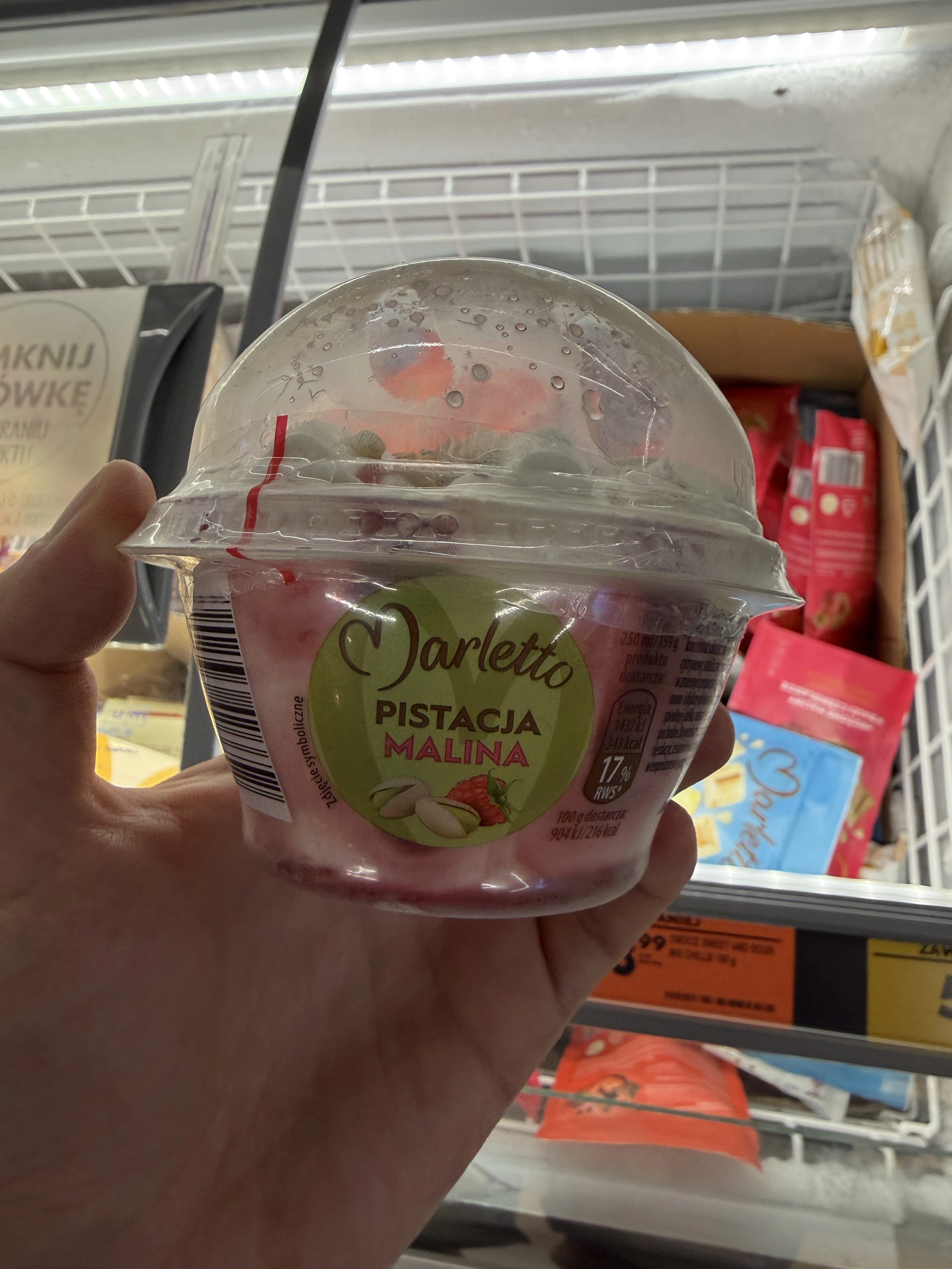 Marletto Pistacja Malina | 250ml / 159g