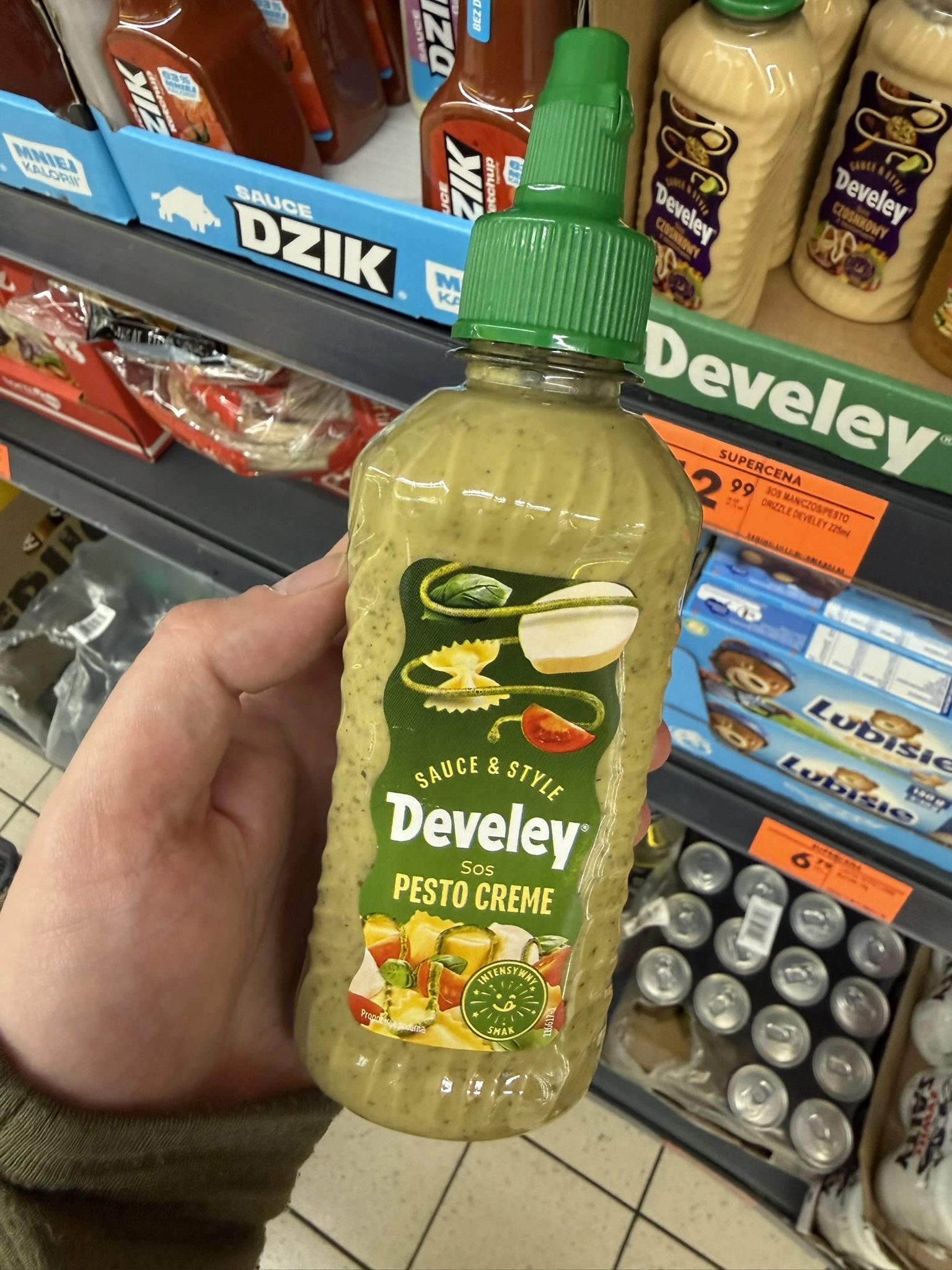 Develey Sos Pesto Creme | 225ml / 225g