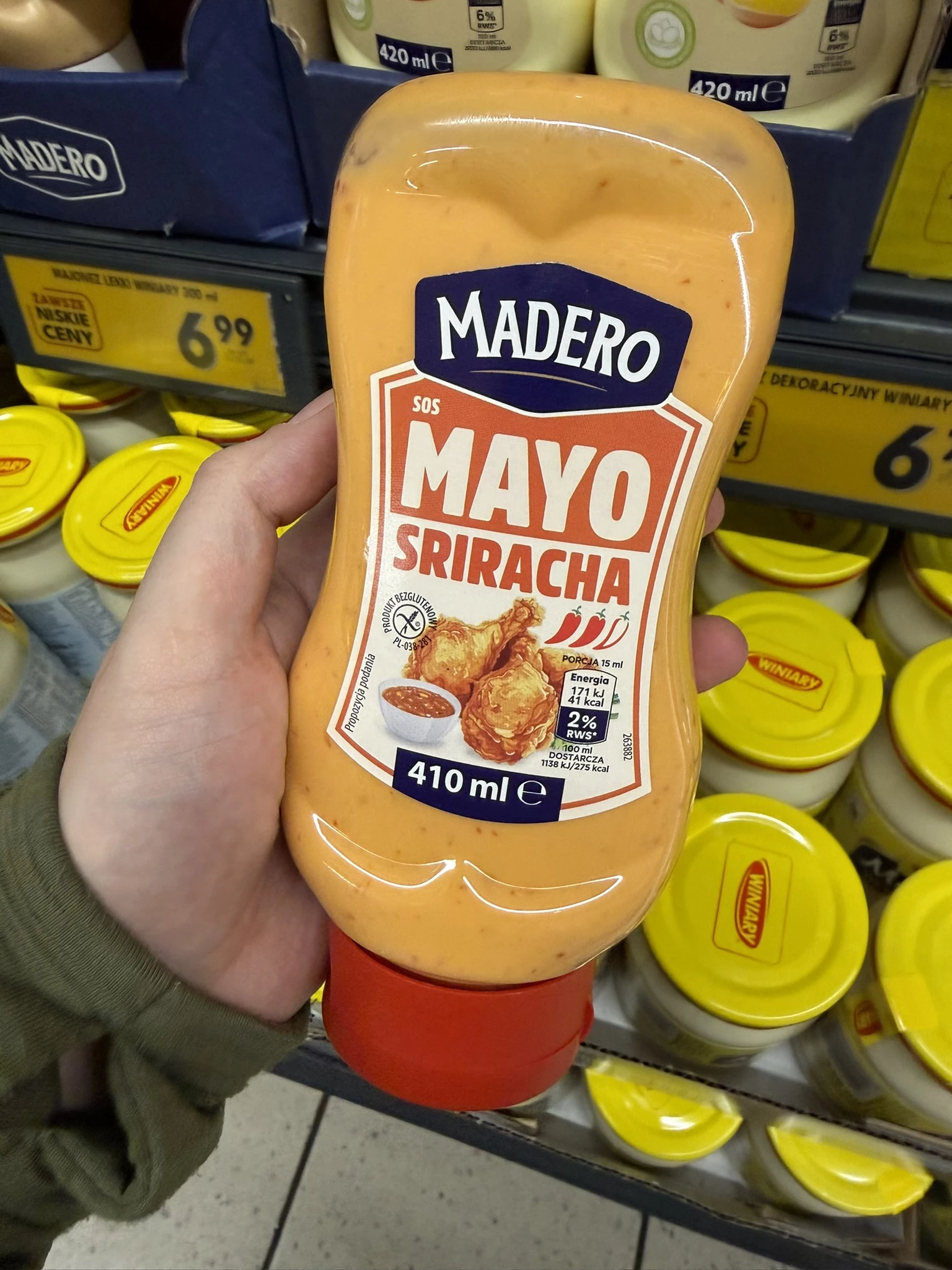 Madero Pikantny Sos Mayo Sriracha | 410ml