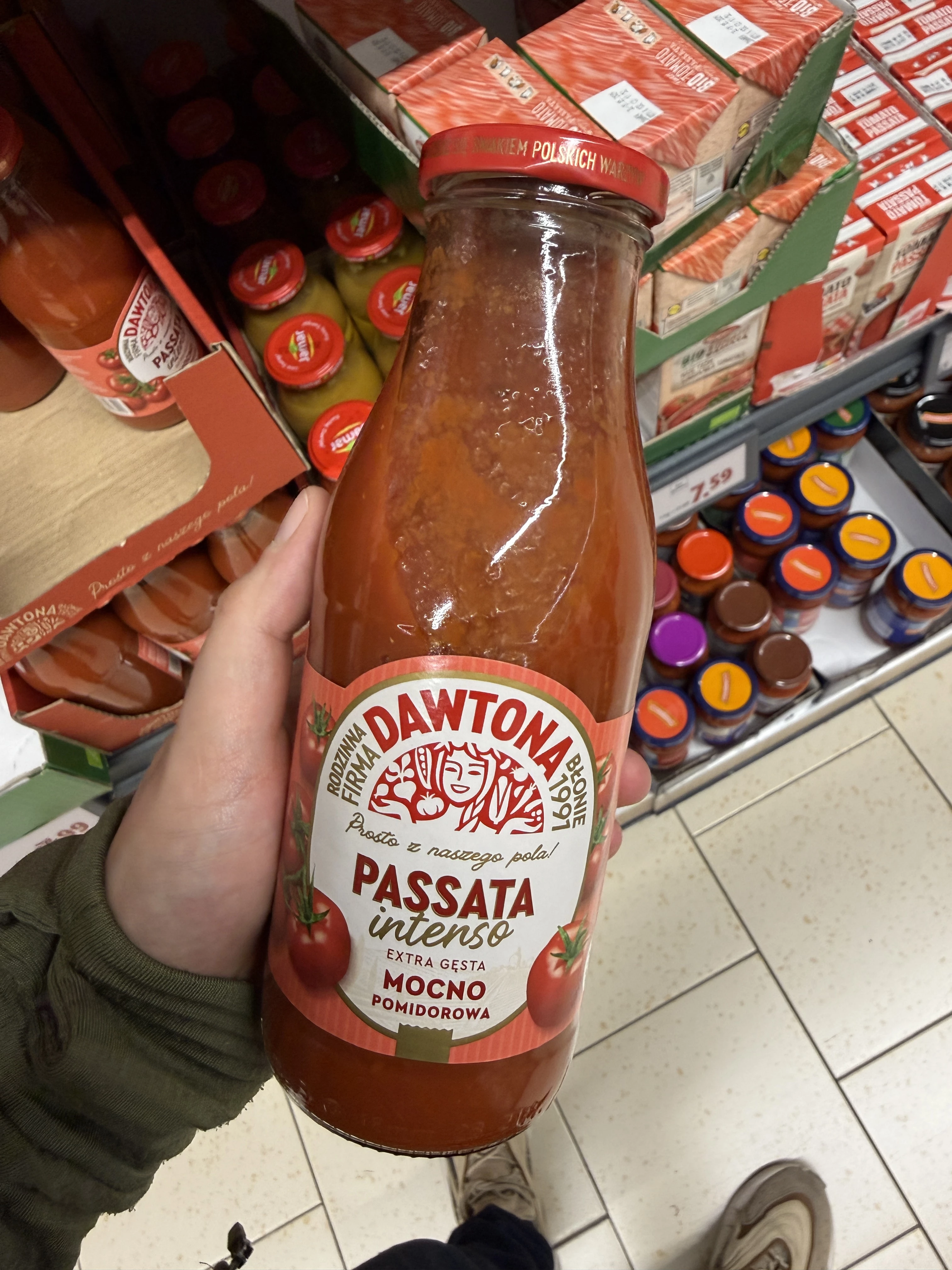Dawtona Passata Intenso Mocno Pomidorowa | 500g