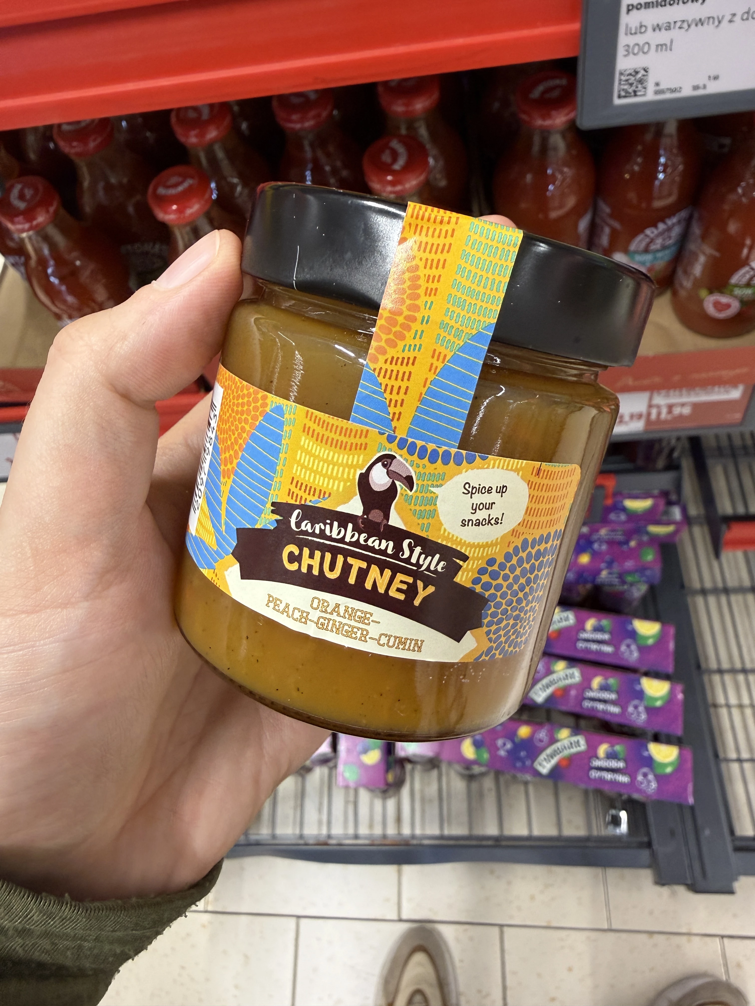 Caribbean Style Chutney Orange-Peach-Ginger-Cumin | 225g
