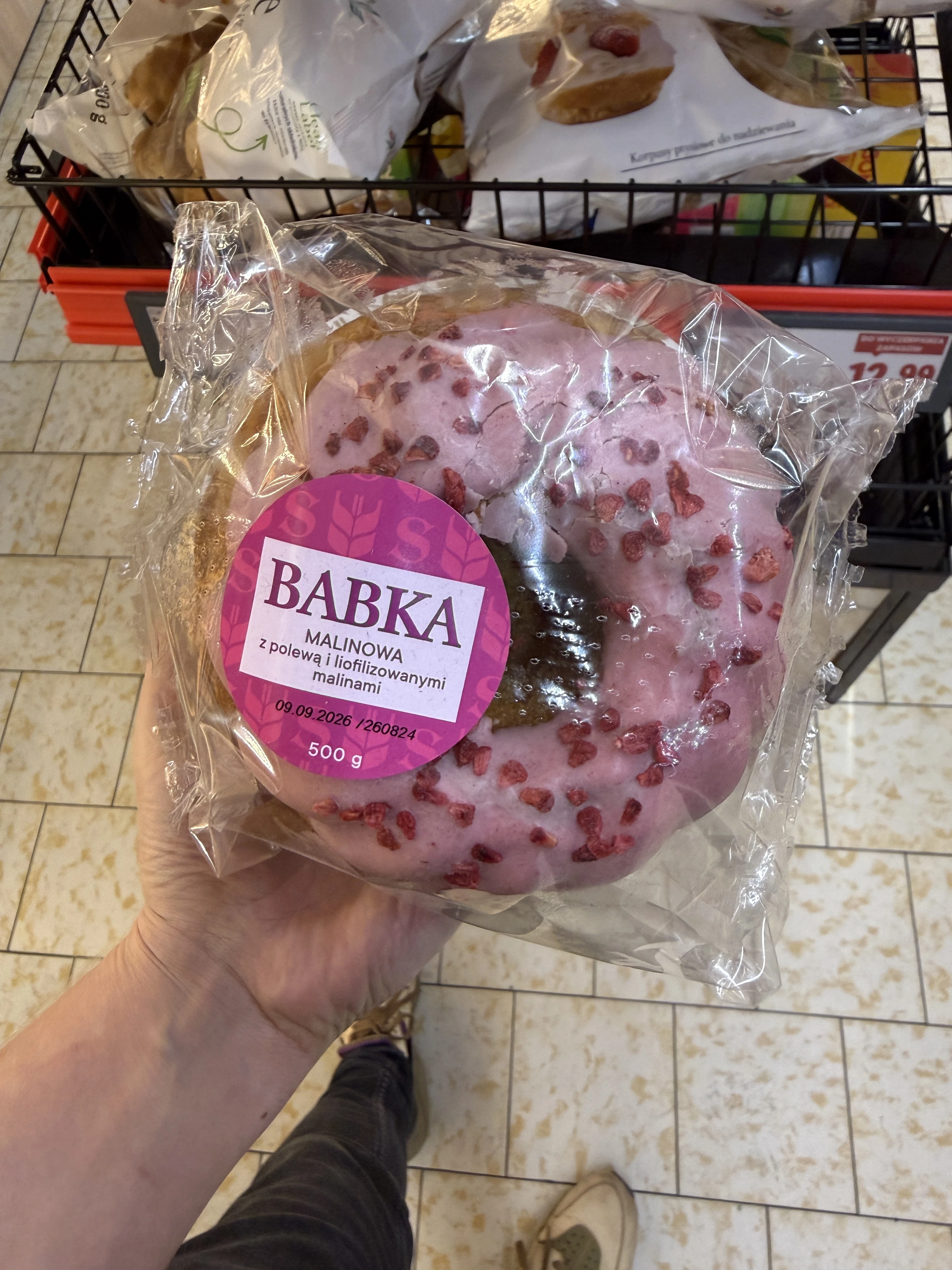 Szabelski Babka Malinowa | 500g