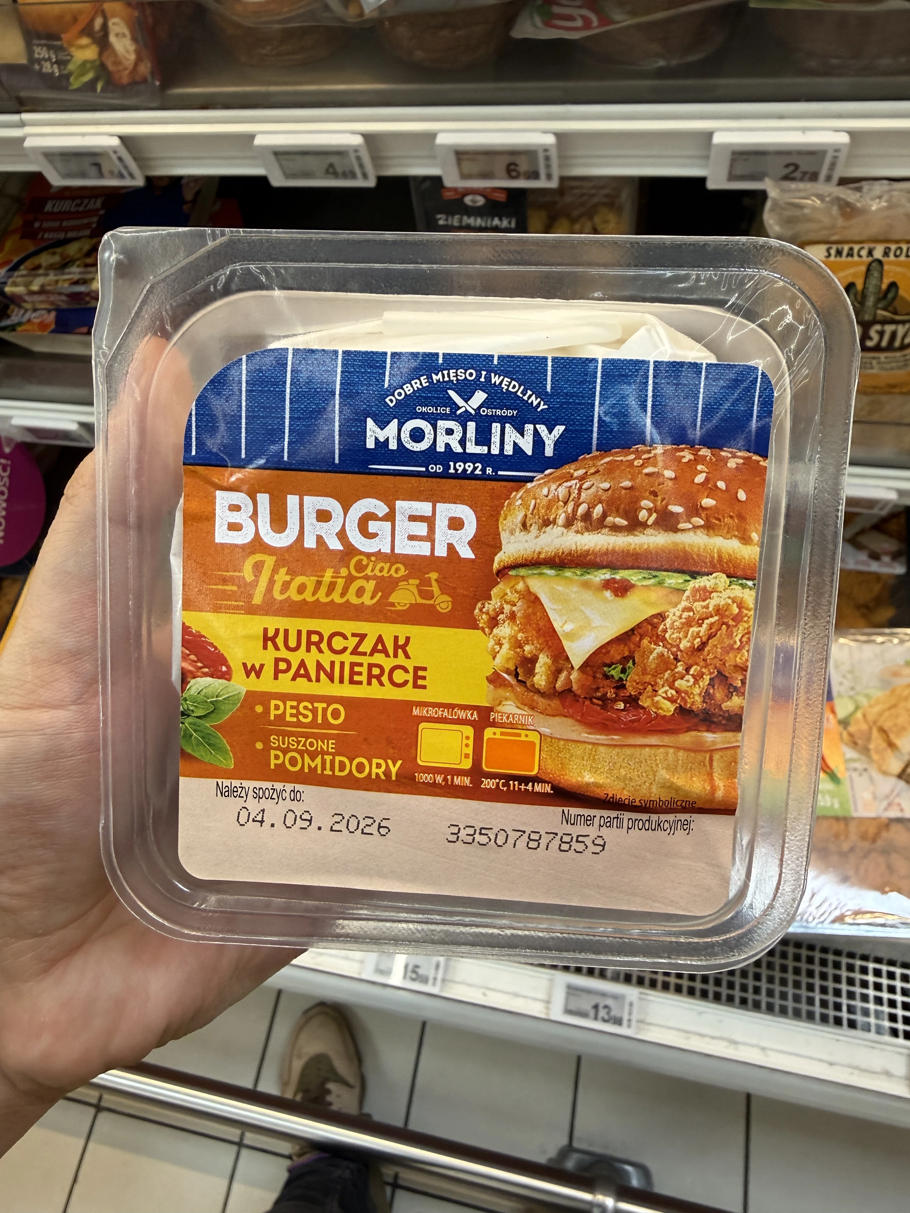 Morliny Burger Ciao Italia | 170g