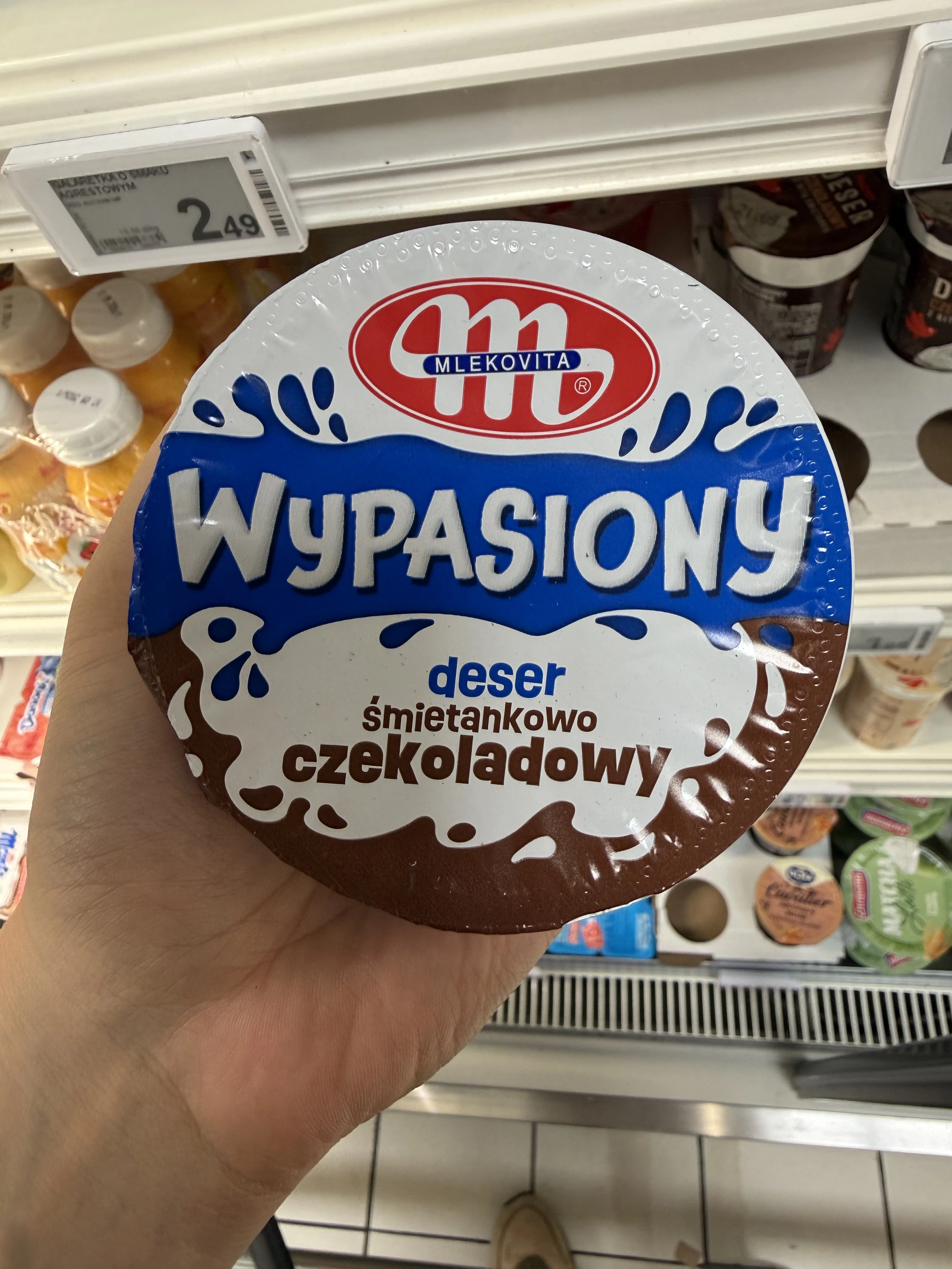 Mlekovita Wypasiony deser śmietankowo-czekoladowy | 130g